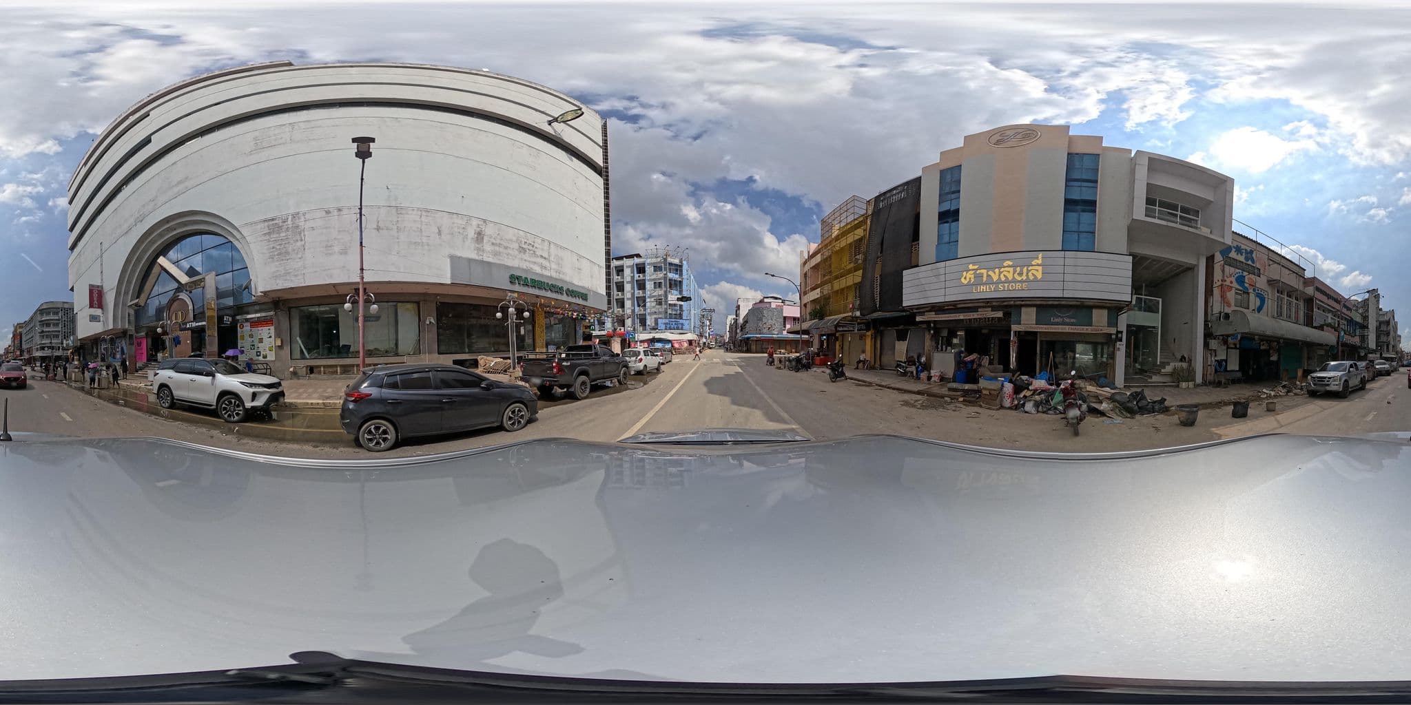 Street view near Hub Hostel Hatyai, Hat Yai — © PMU-B (CC BY-SA · Mapillary)