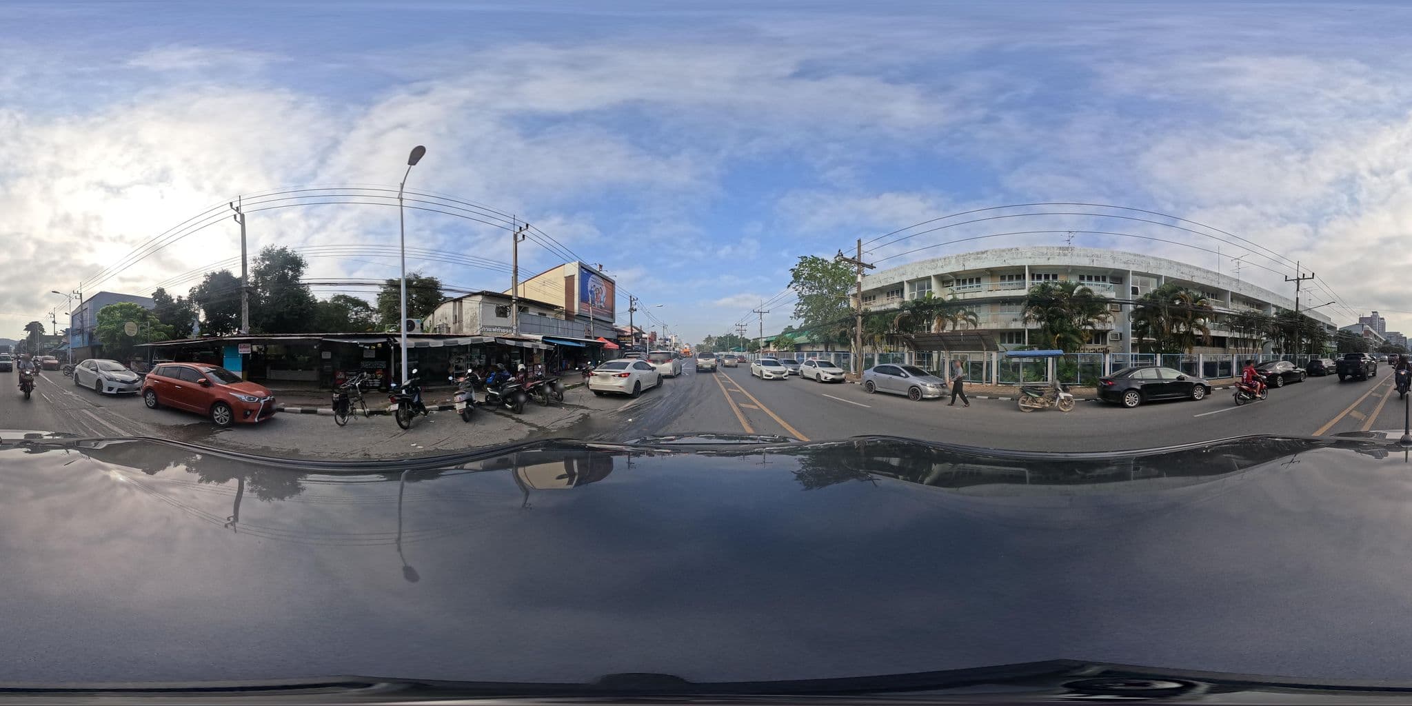 Street view near ห้องเพื่อน, Hat Yai — © PMU-B (CC BY-SA · Mapillary)