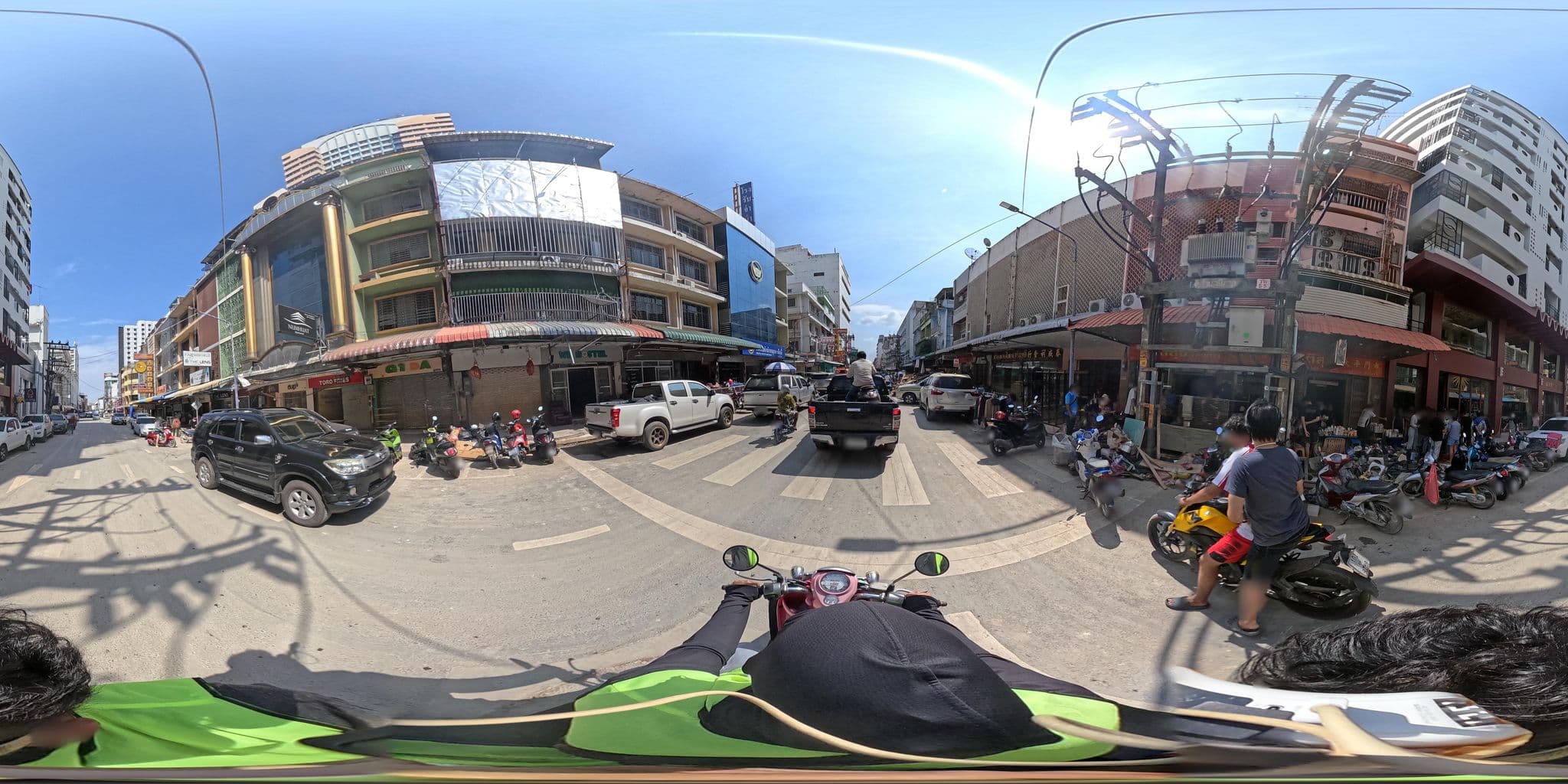 Street view near Nam Huat Guesthouse, Hat Yai — © PMU-B (CC BY-SA · Mapillary)
