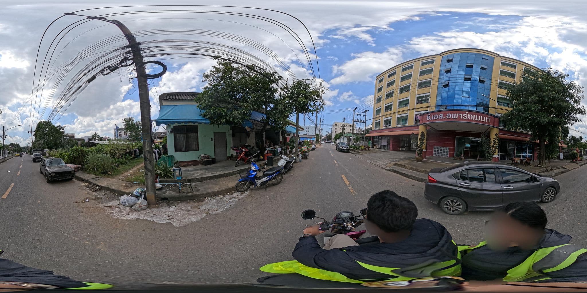Street view near CS Apartment, Hat Yai — © PMU-B (CC BY-SA · Mapillary)