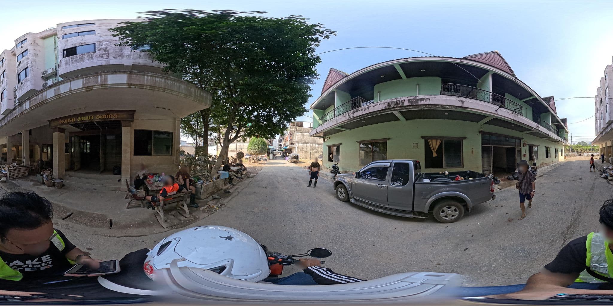 Street view near Lanna Inn Hotel, Hat Yai — © PMU-B (CC BY-SA · Mapillary)
