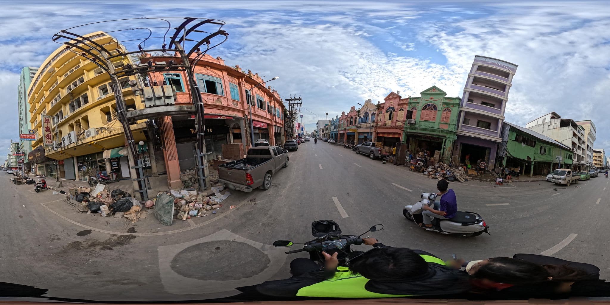 Street view near Aloha Hotel, Hat Yai — © PMU-B (CC BY-SA · Mapillary)