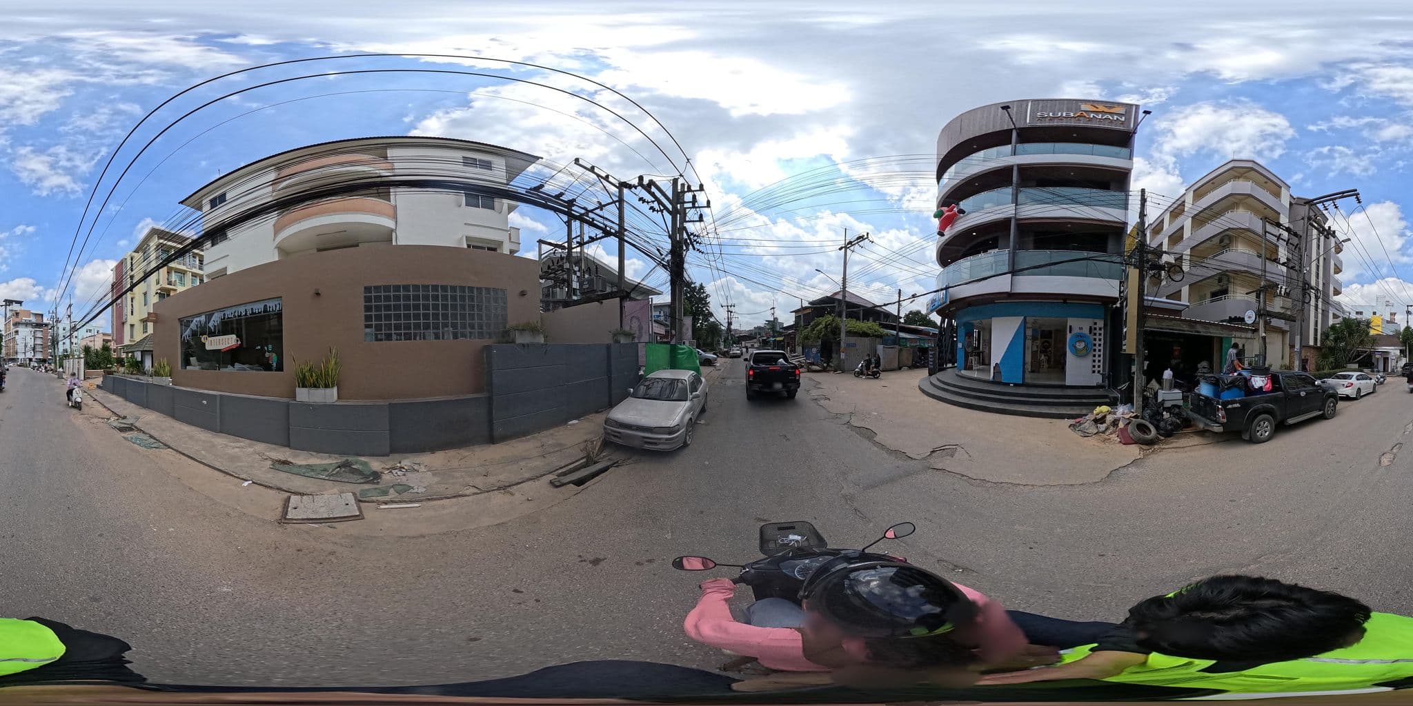 Street view near Subanan Residence (ทรัพย์อนันต์ เรสซิเด้นซ์), Hat Yai — © PMU-B (CC BY-SA · Mapillary)