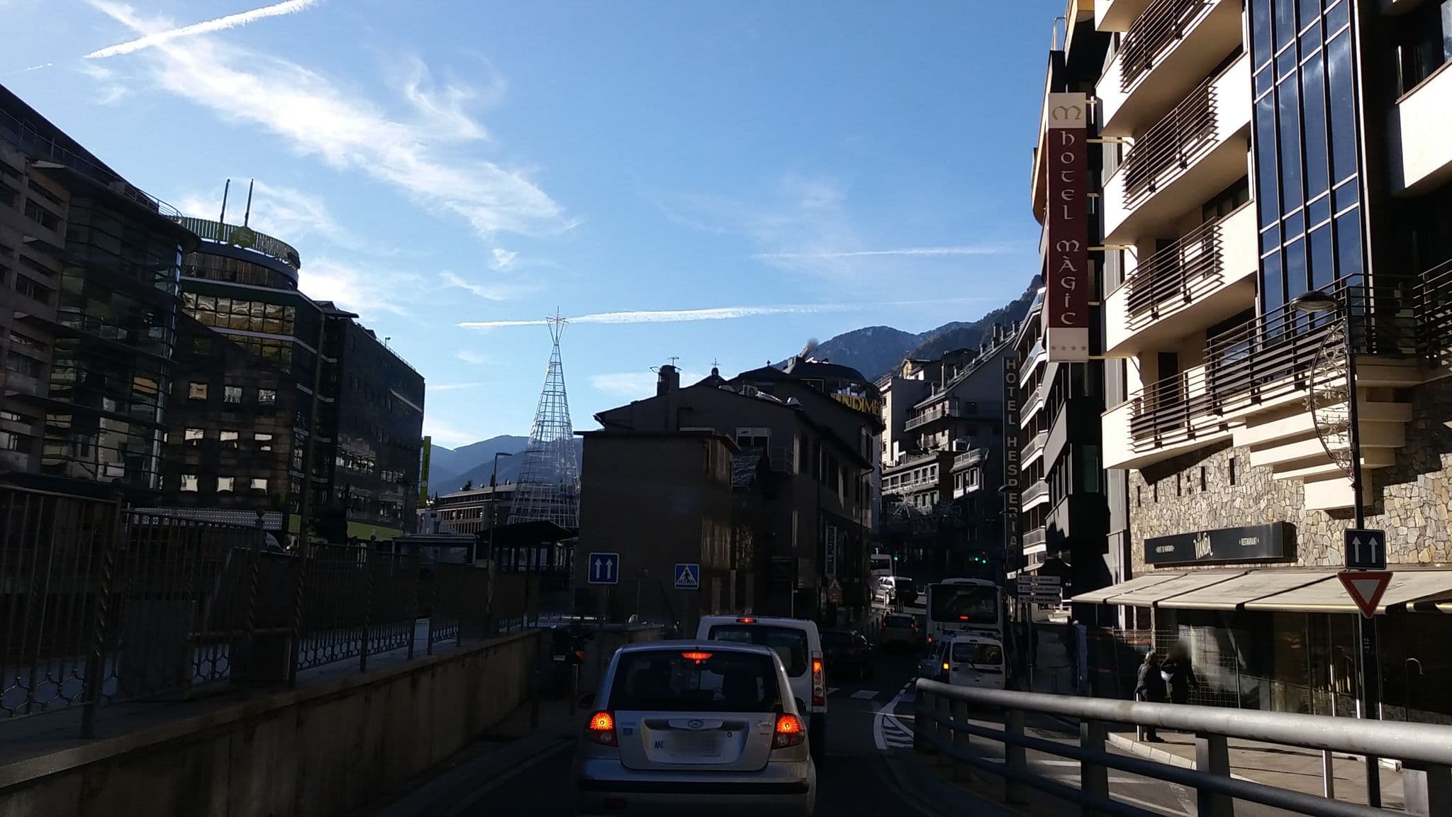 Street view near Hotel Màgic, les Escaldes — © egofer (CC BY-SA · Mapillary)