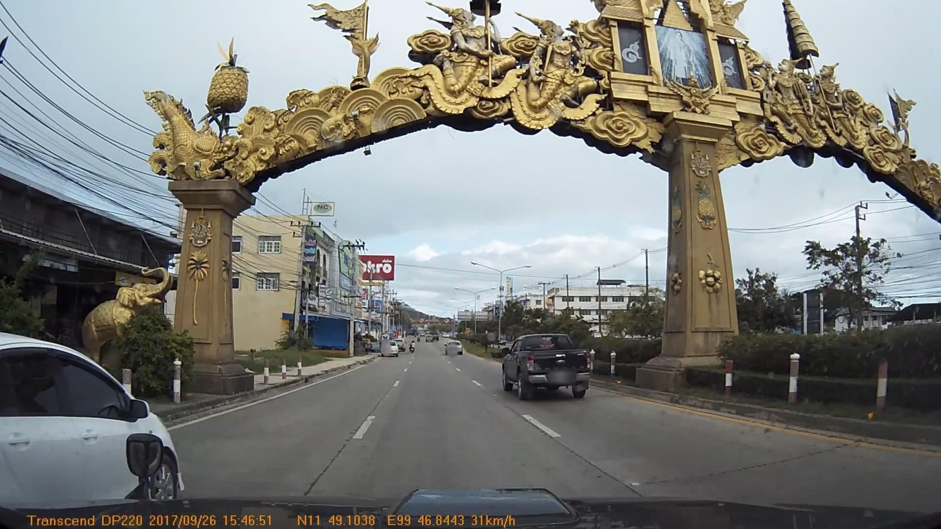 Street view near วราวรรณรีสอร์ท, Prachuap Khiri Khan — © mapcreator (CC BY-SA · Mapillary)