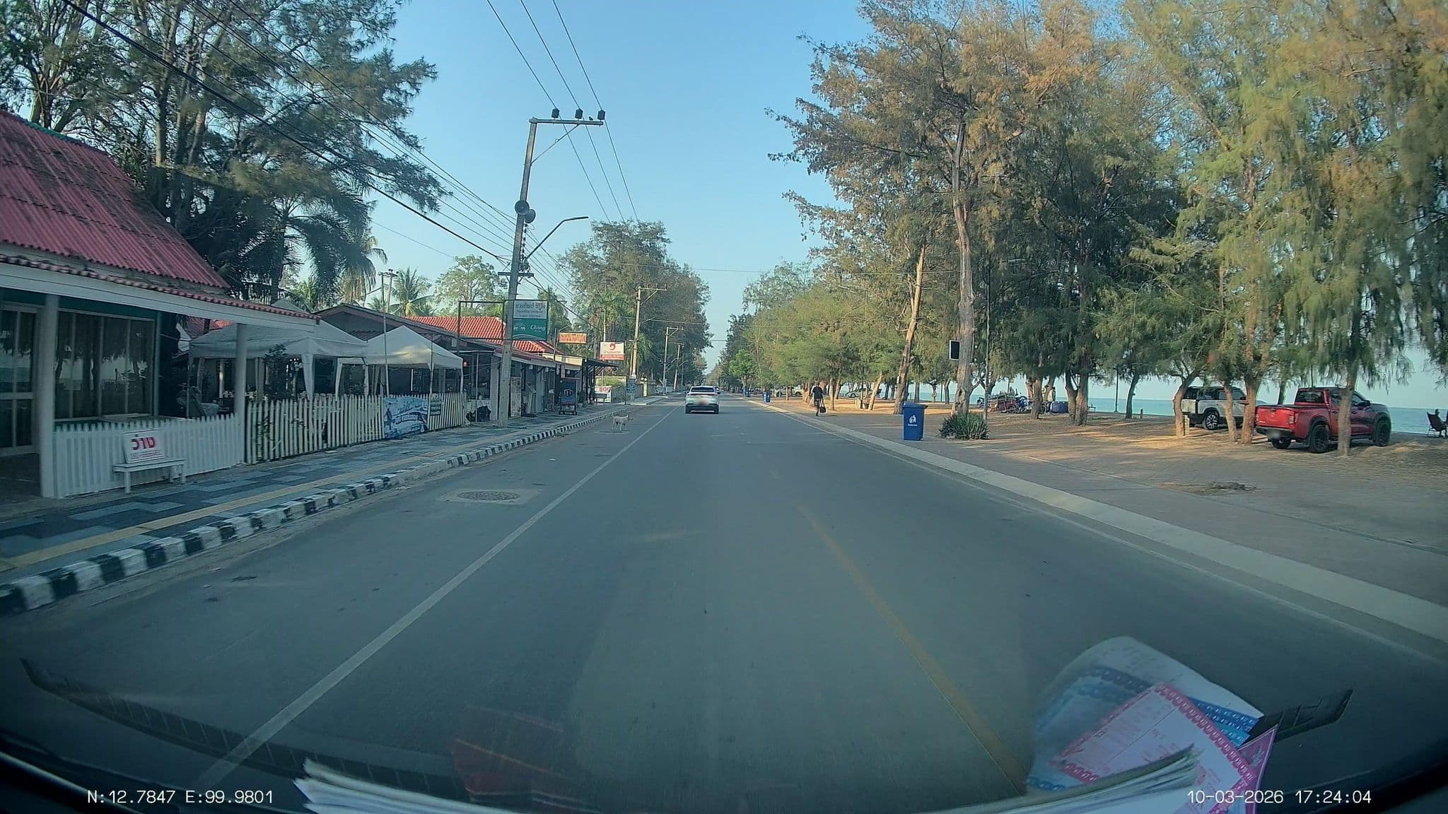Street view near สีสันรีสอร์ท, Cha-am — © ThailandCambodia (CC BY-SA · Mapillary)