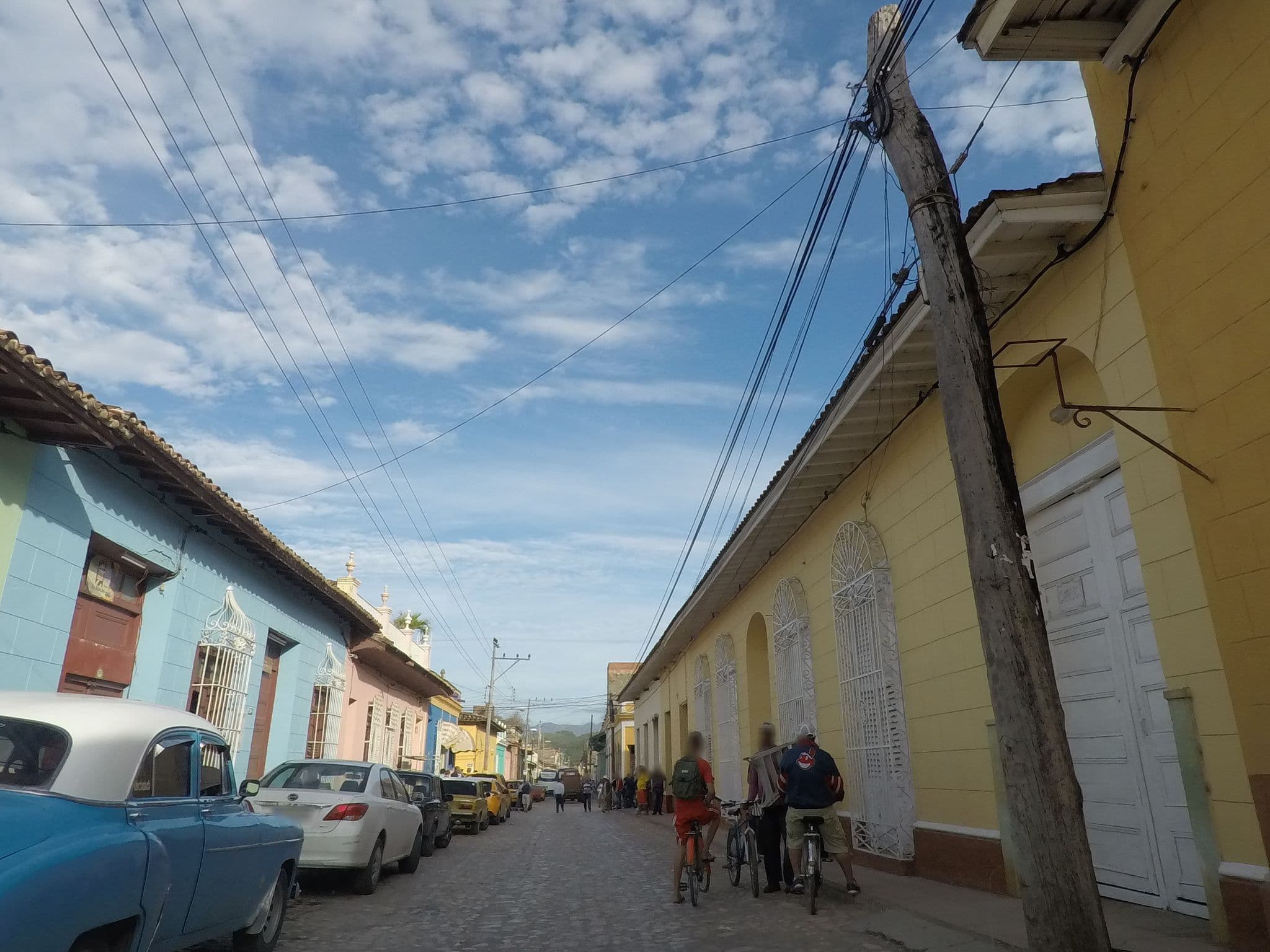 Street view near Hostal Jorge, Trinidad