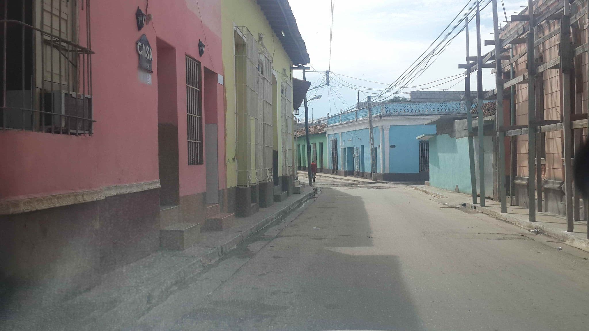 Street view near Casa de la Trinidad, Trinidad
