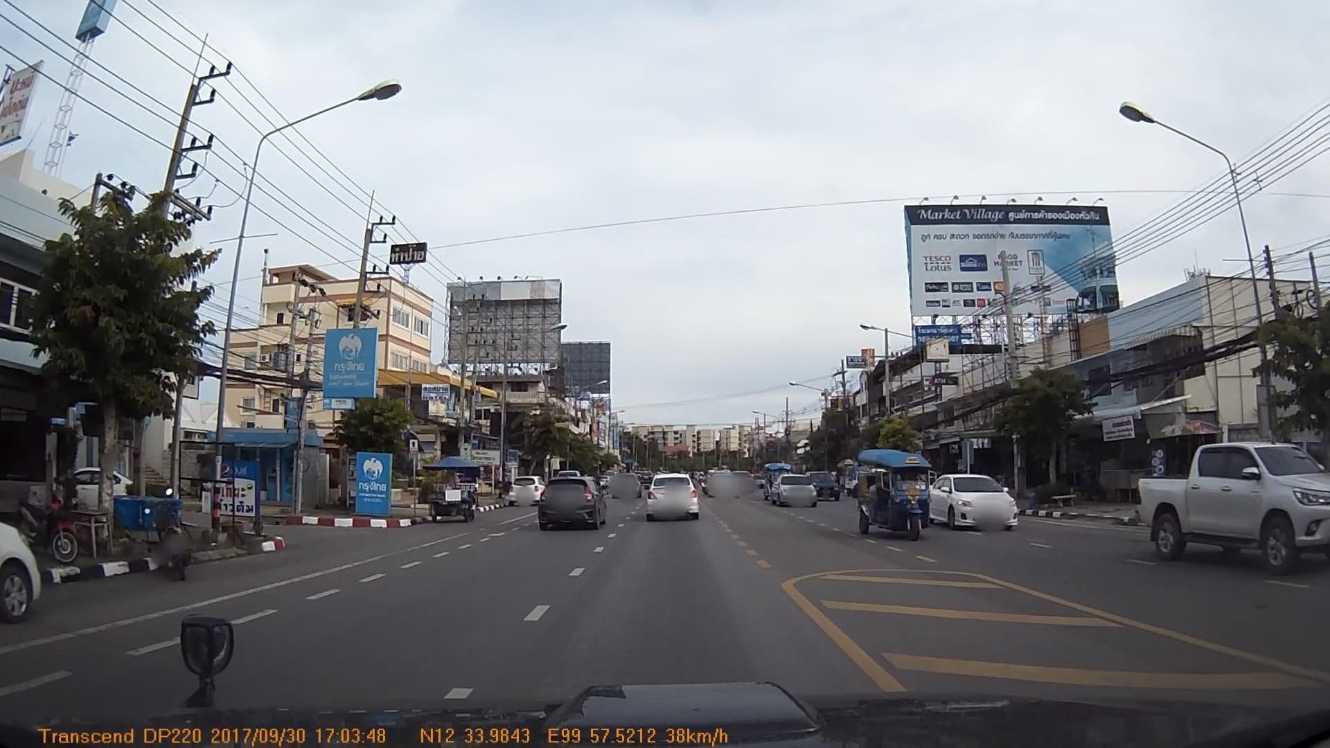 Street view near Suksabaii Hotel @ Hua Hin , Hua Hin — © mapcreator (CC BY-SA · Mapillary)