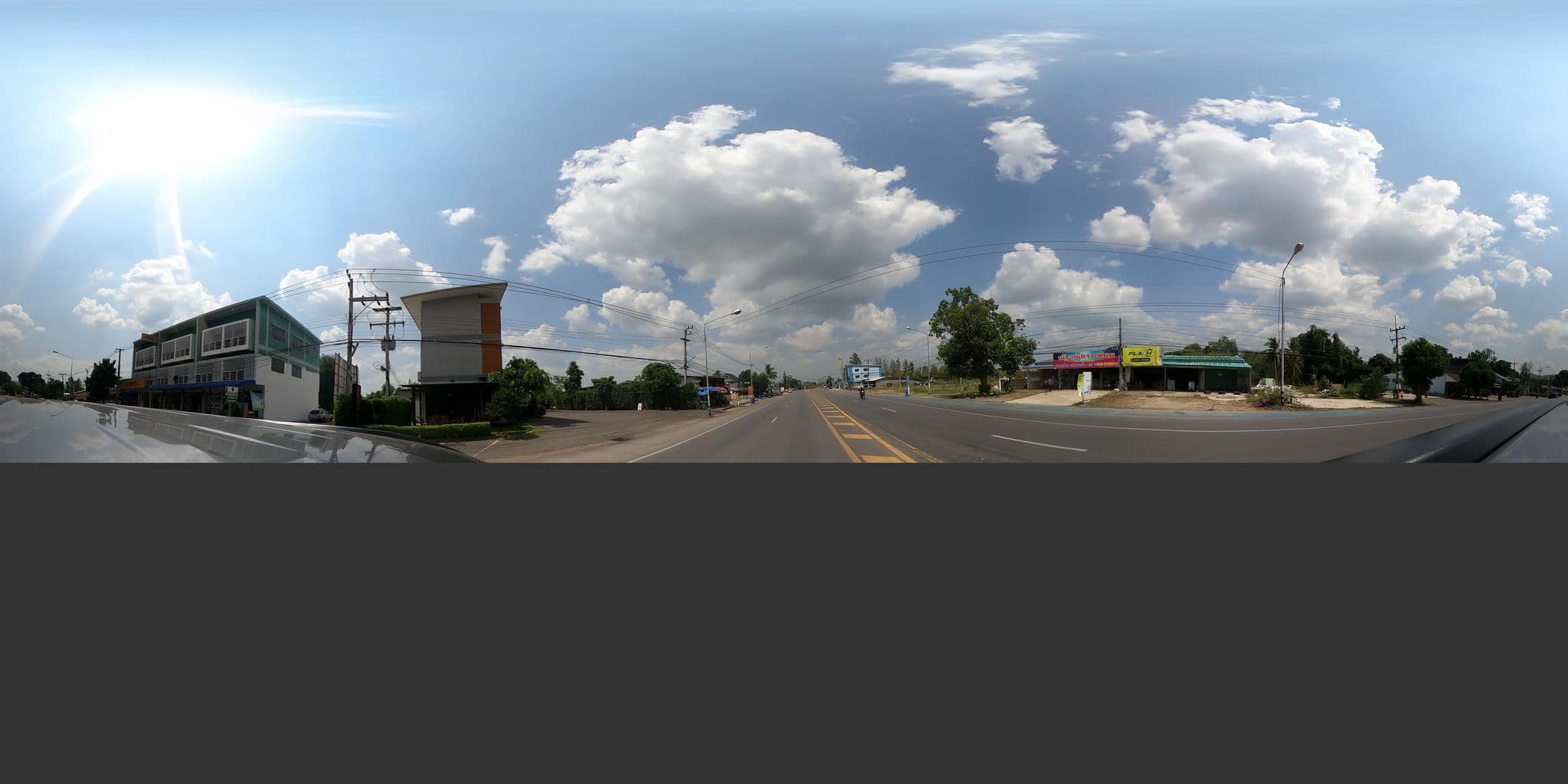 Street view near The One Hotel, Chom Bueng — © Shindai (CC BY-SA · Mapillary)