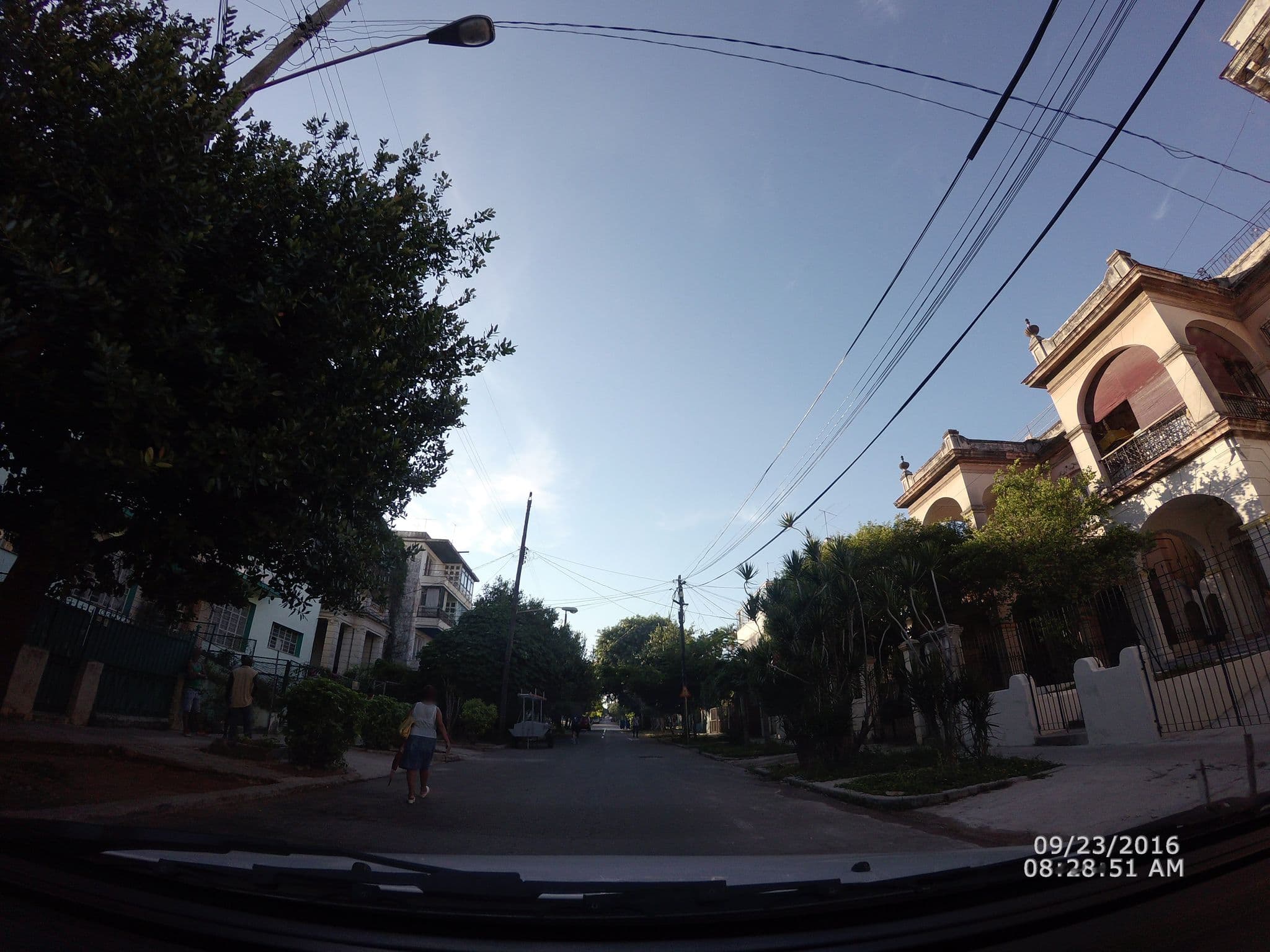 Street view near Casa Adriana, Vedado