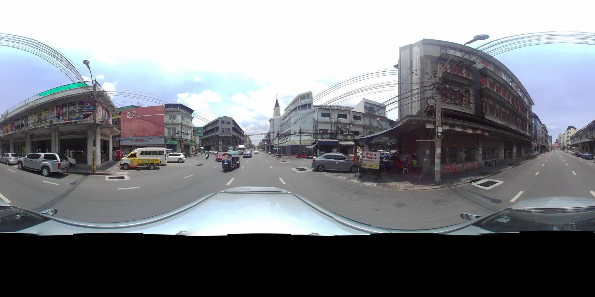 Street view near Bā hào (ปาเฮ่า) 八號, Samphanthawong — © P05466 (CC BY-SA · Mapillary)