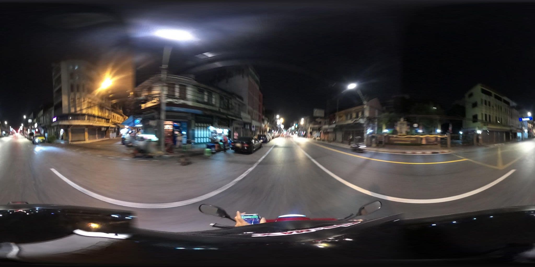 Street view near Fat Cat Cafe & Artspace, Phra Nakhon — © NatchaponJ (CC BY-SA · Mapillary)