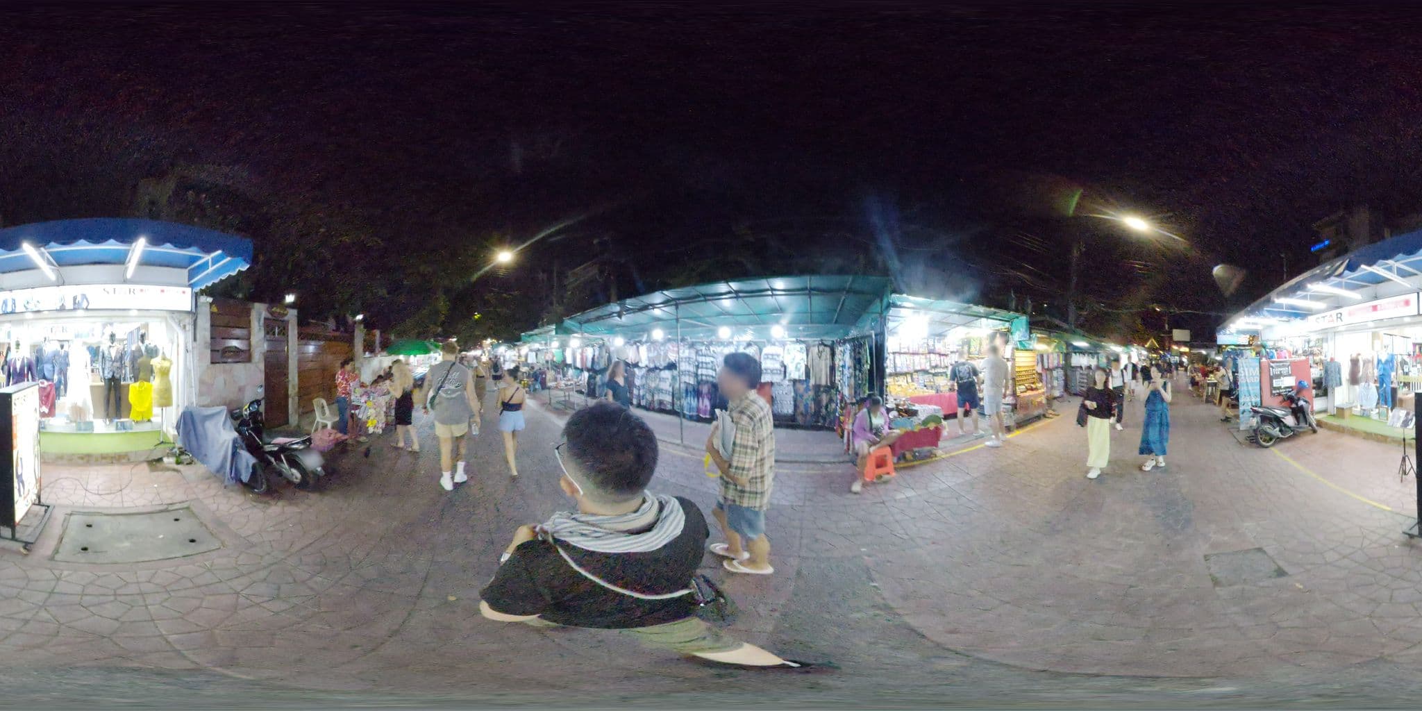 Street view near New Siam Guesthouse III, Phra Nakhon — © mapconcierge (CC BY-SA · Mapillary)