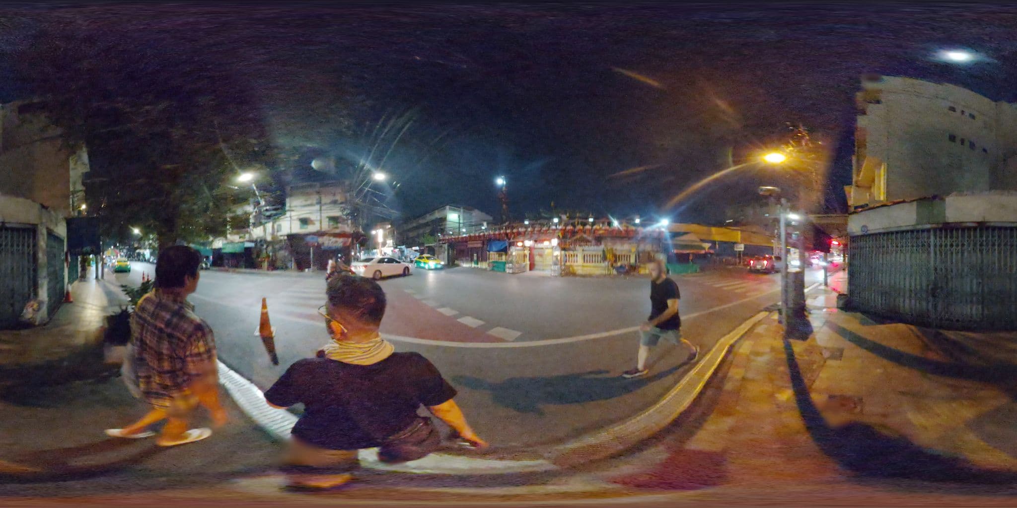 Street view near Vivit Hostel, Bangkok — © mapconcierge (CC BY-SA · Mapillary)