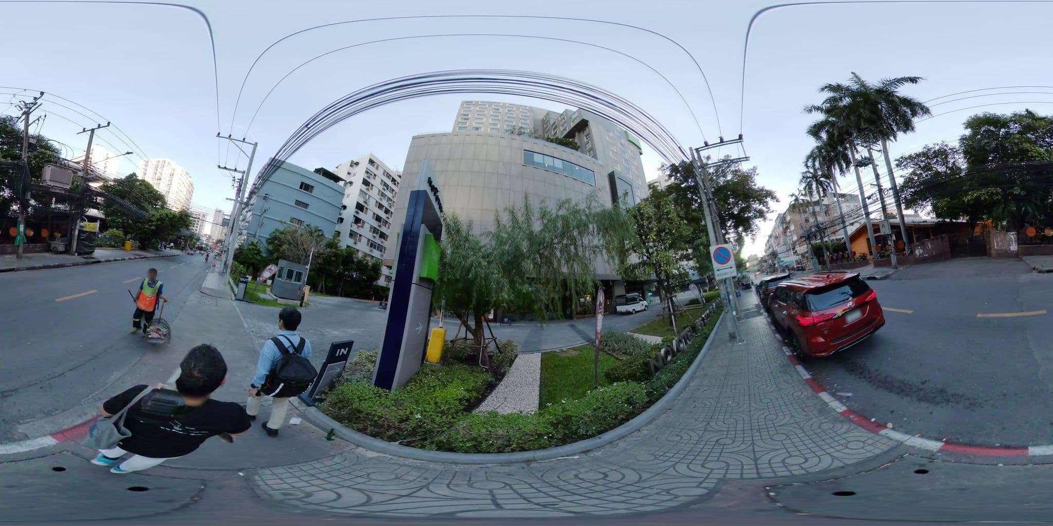 Street view near โรงแรมราชา, Makkasan — © mapconcierge (CC BY-SA · Mapillary)