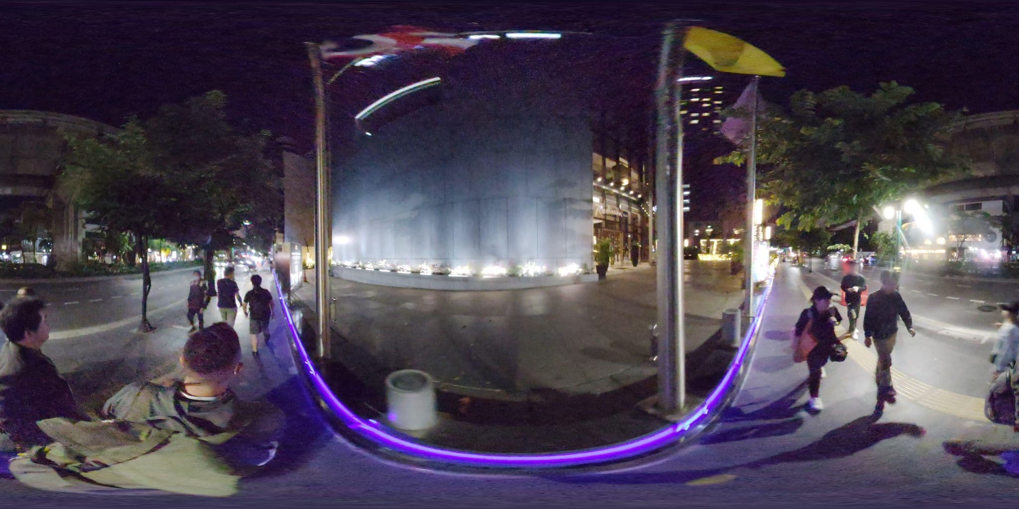 Street view near Radisson Blu Plaza Bangkok, Watthana — © mapconcierge (CC BY-SA · Mapillary)