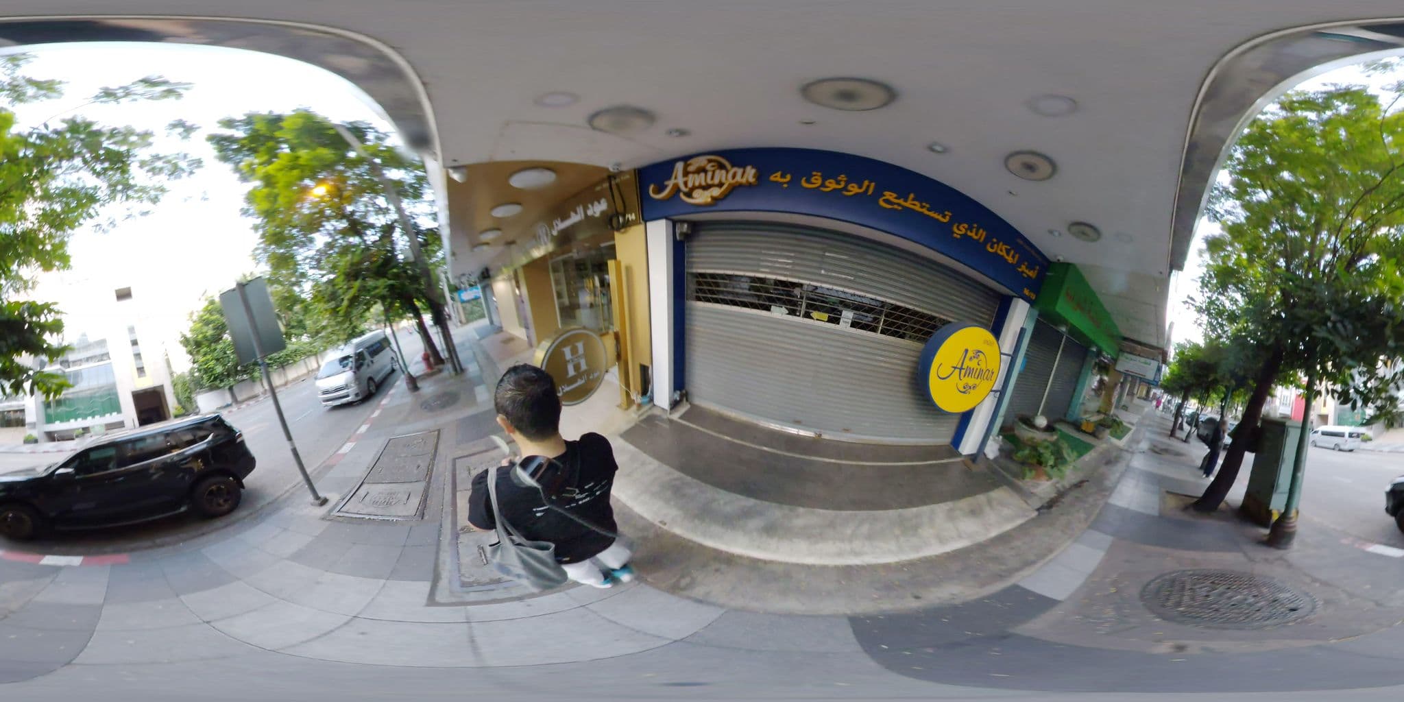 Street view near ร้านข้าวตรงข้ามโรงแรมเกรซ, Makkasan — © mapconcierge (CC BY-SA · Mapillary)