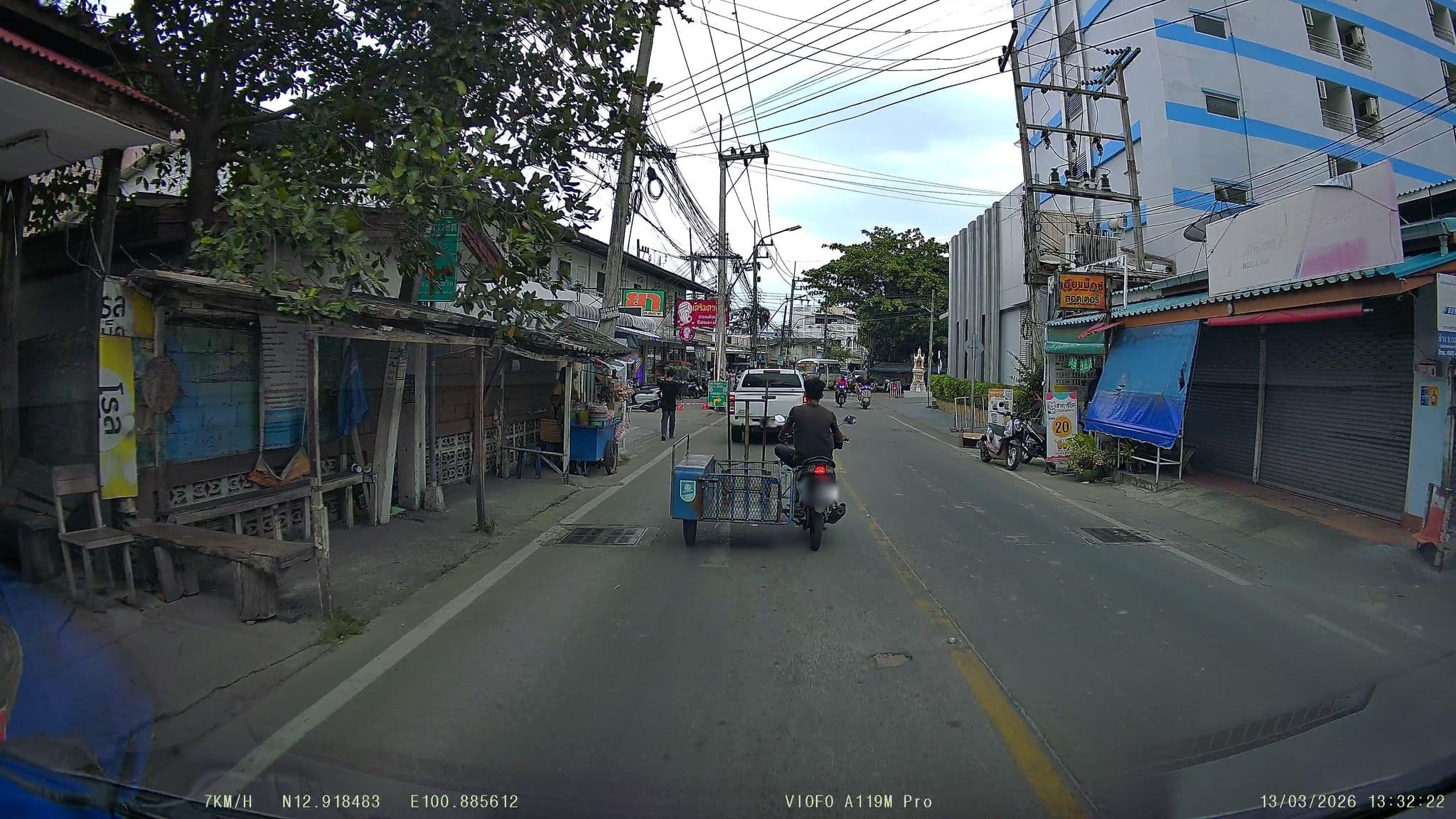 Street view near The Greenroof Mansion, Pattaya — © ThailandCambodia (CC BY-SA · Mapillary)