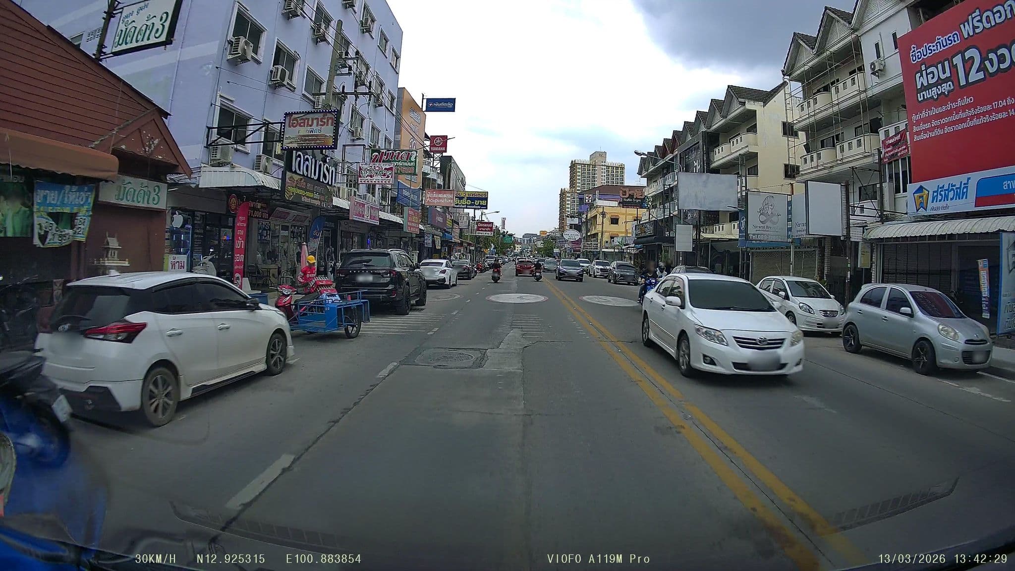 Street view near ไตรธนา อพาร์ทเมนท์, Pattaya — © ThailandCambodia (CC BY-SA · Mapillary)