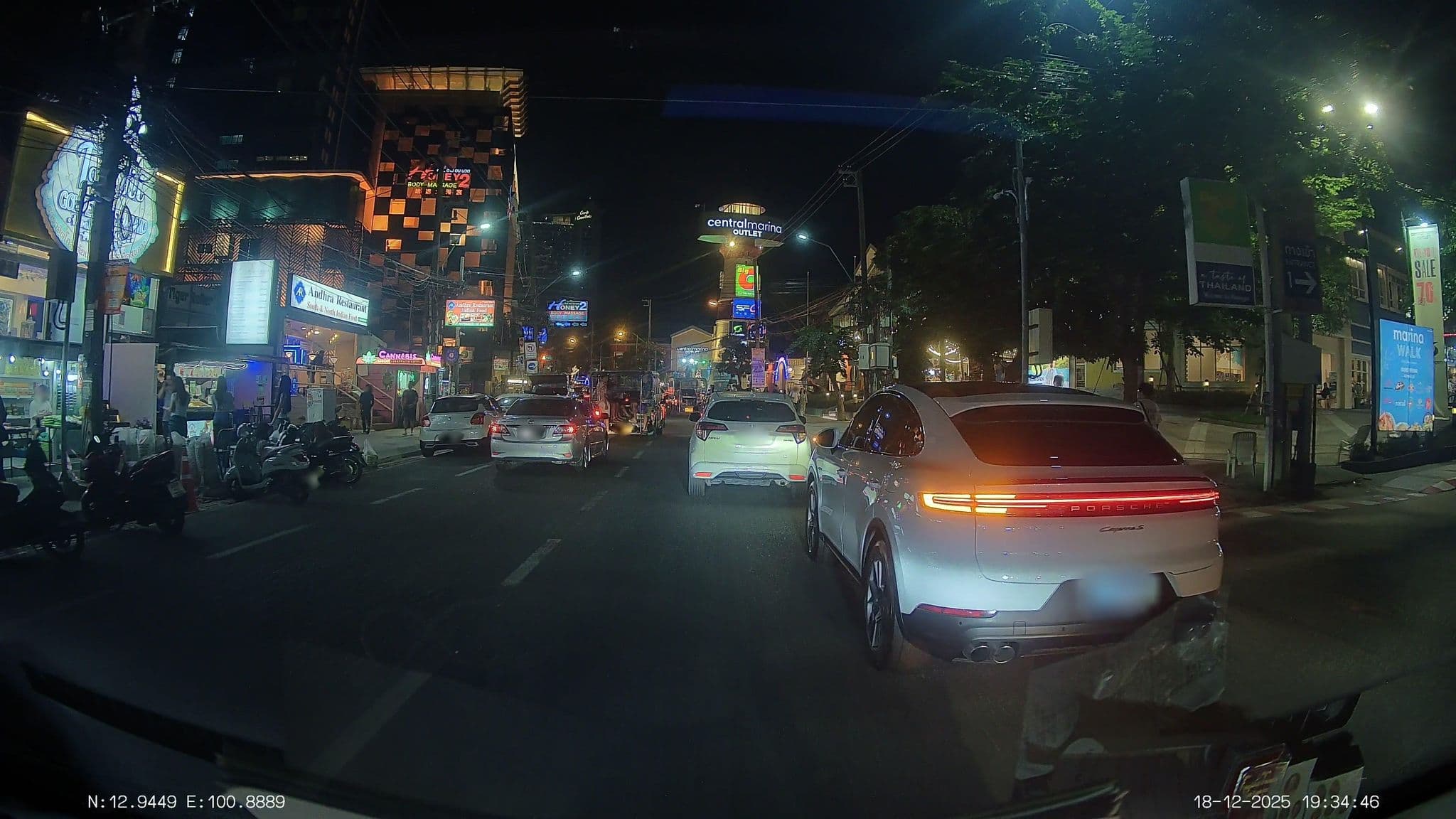 Street view near Around The Corner, Pattaya — © ThailandCambodia (CC BY-SA · Mapillary)