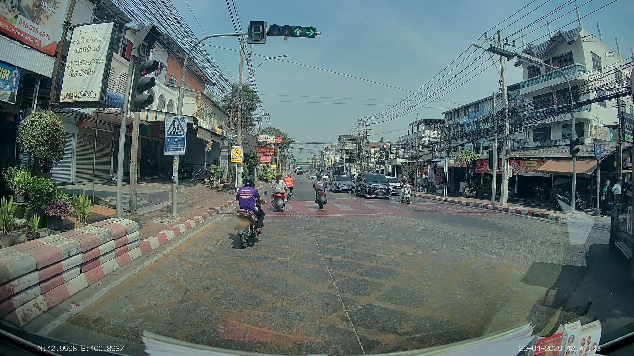 Street view near The Radiance Suite, Pattaya — © ThailandCambodia (CC BY-SA · Mapillary)