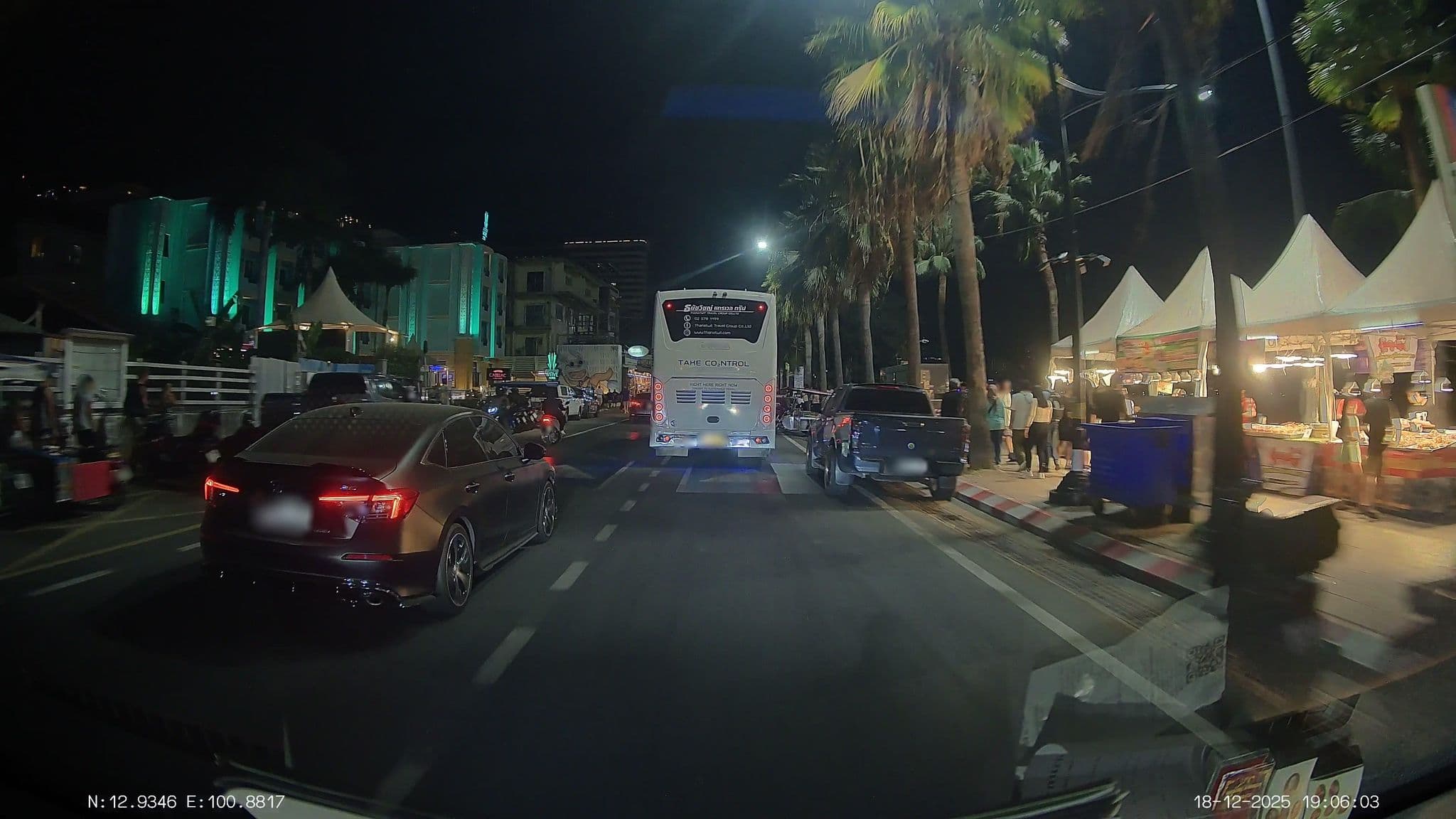 Street view near Natural Grand Hotel, Pattaya — © ThailandCambodia (CC BY-SA · Mapillary)