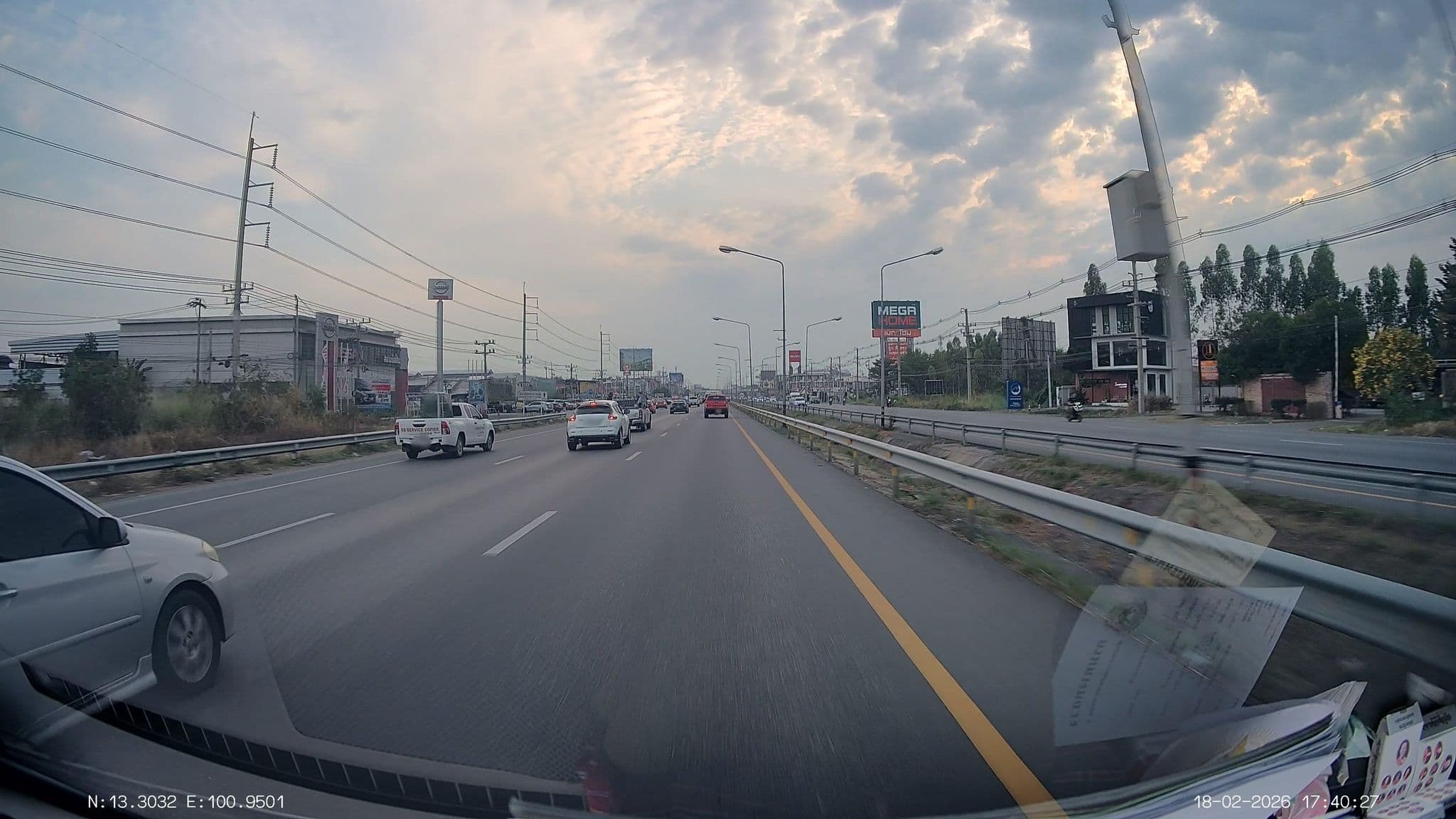 Street view near Royal hill nakornayok, Ban Ang Sila — © ThailandCambodia (CC BY-SA · Mapillary)