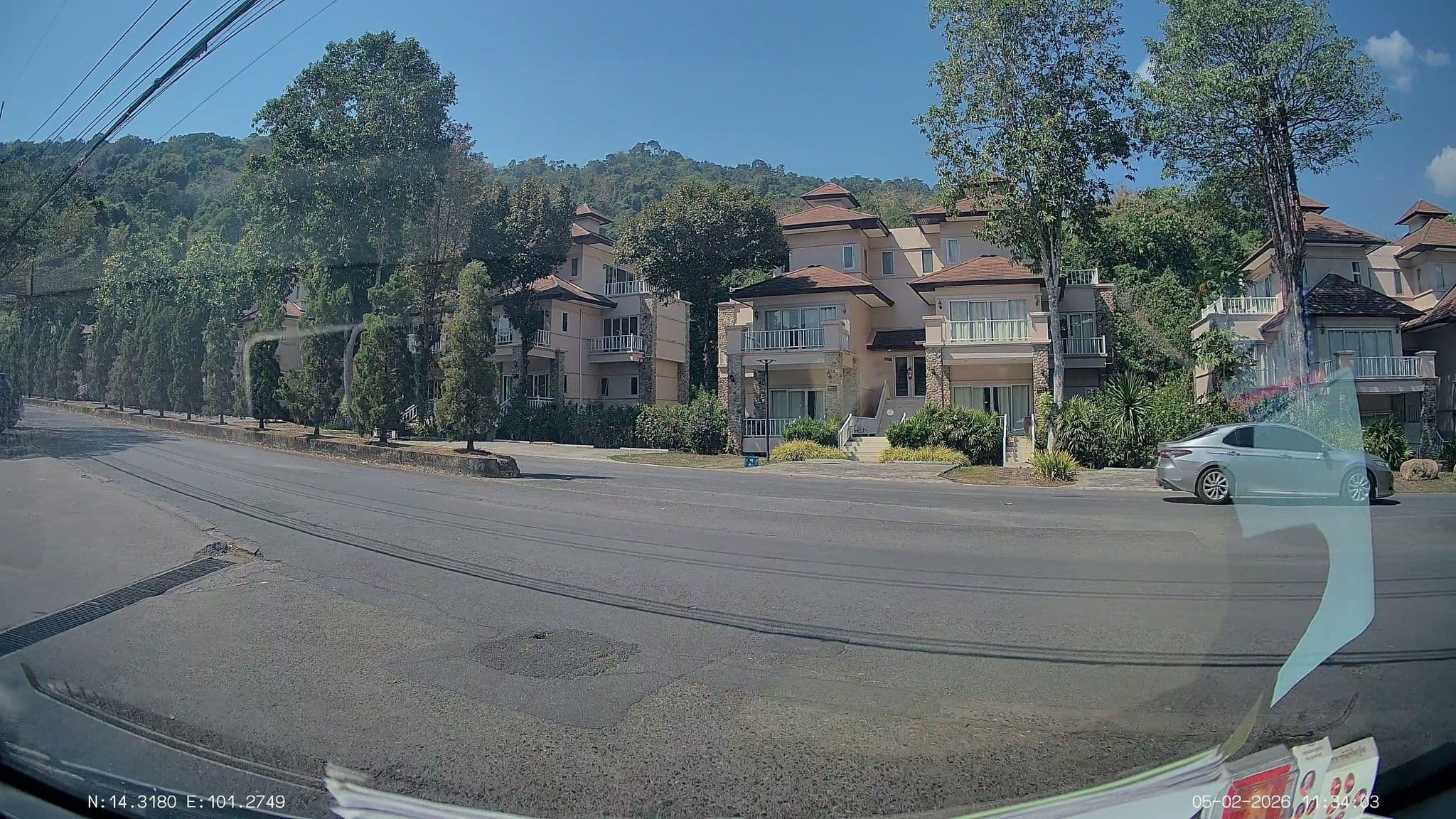 Street view near บ้านอิงผา 6, Nakhon Nayok — © ThailandCambodia (CC BY-SA · Mapillary)