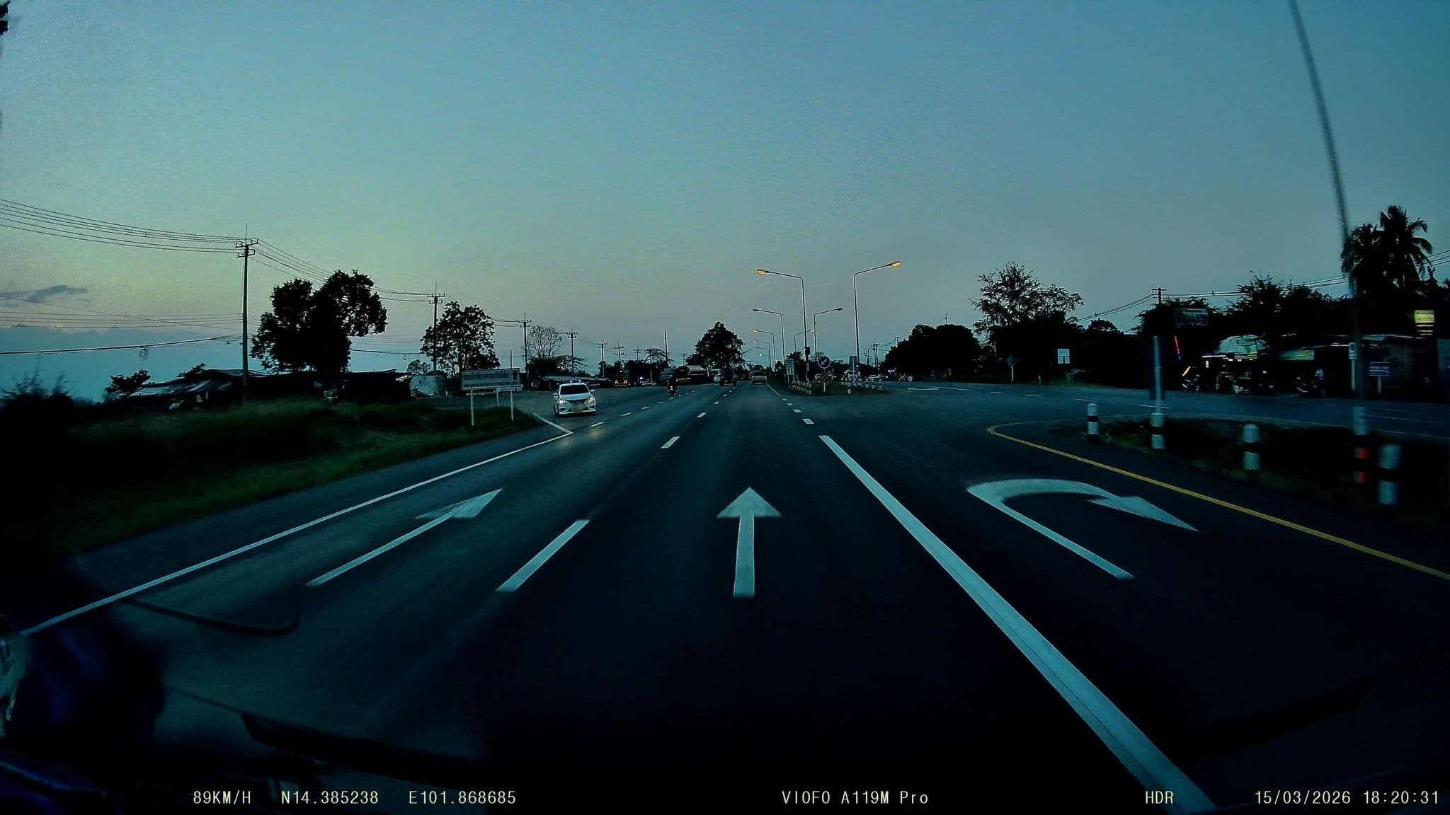 Street view near บ้านไร่ภูแผงม้า@วังน้ำเขียว, Na Di — © ThailandCambodia (CC BY-SA · Mapillary)