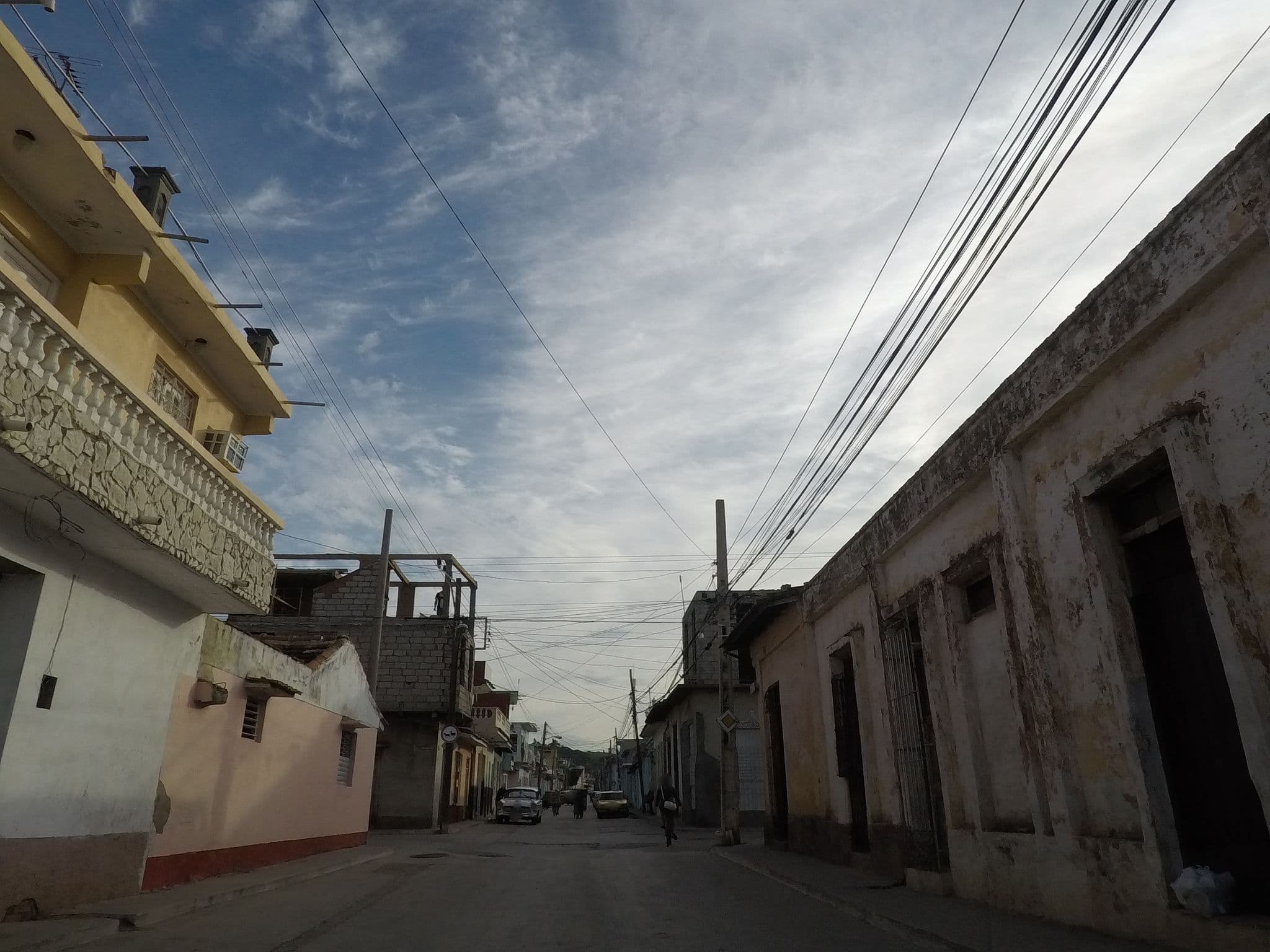 Street view near Hostal El Chino, Trinidad