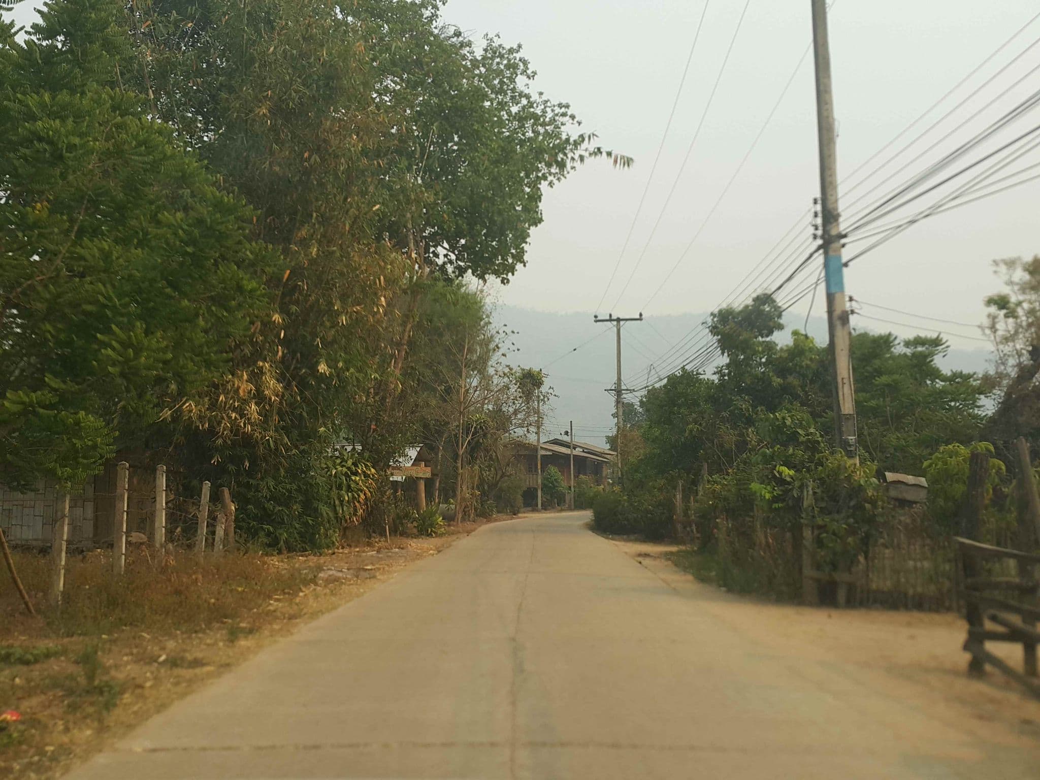 Street view near the river flows, Ban Mae Waen — © jrcarlsen (CC BY-SA · Mapillary)