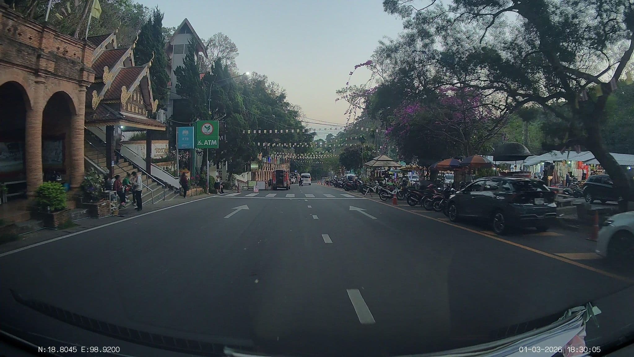 Street view near โรงแรมริมปิง @ เชียงใหม่, Chiang Mai — © ThailandCambodia (CC BY-SA · Mapillary)