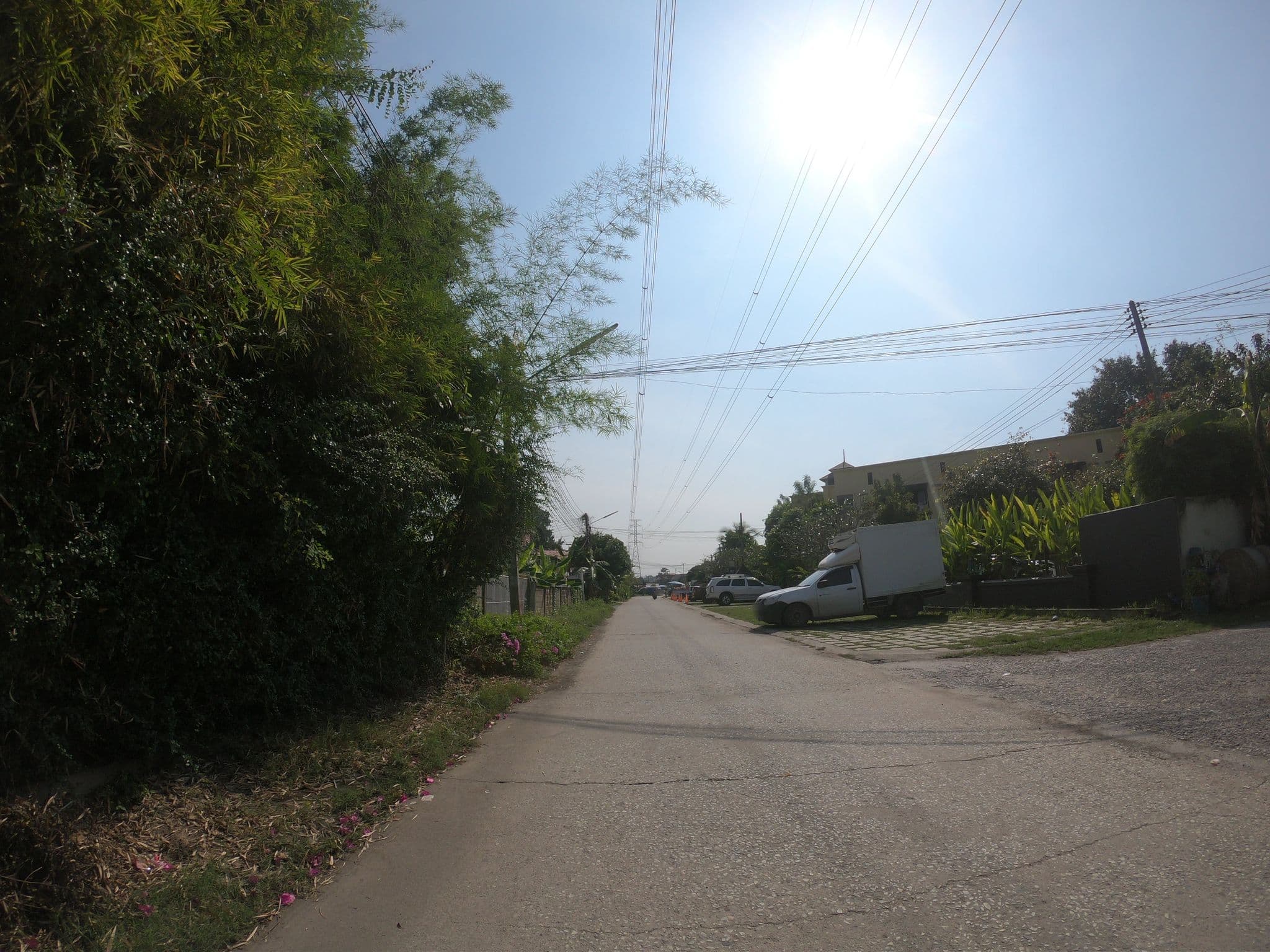 Street view near The Bay Grand Hotel, Chiang Mai — © chanuwath_grab (CC BY-SA · Mapillary)