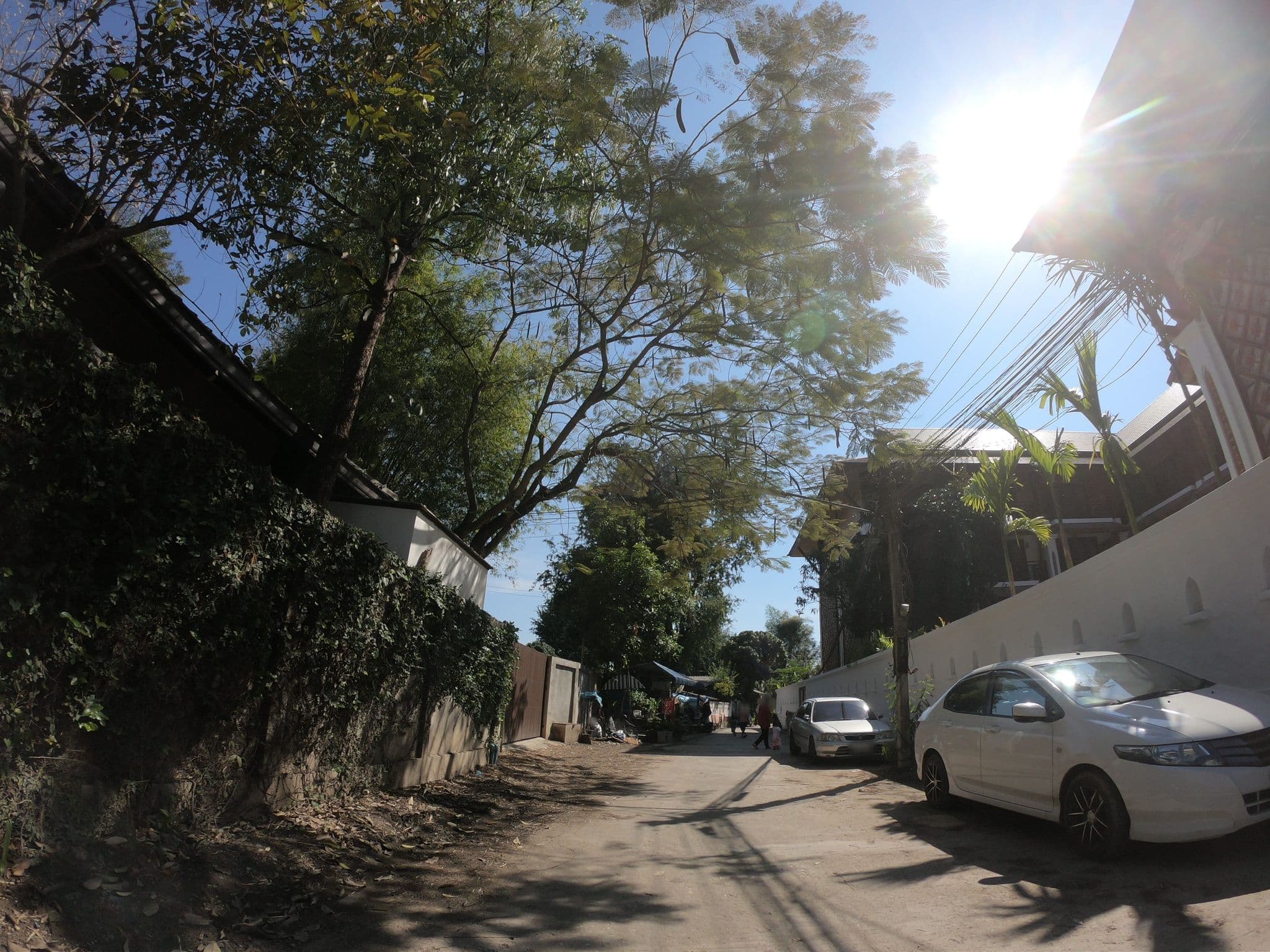 Street view near Tolani Southgate Villa, Chiang Mai — © chanuwath_grab (CC BY-SA · Mapillary)