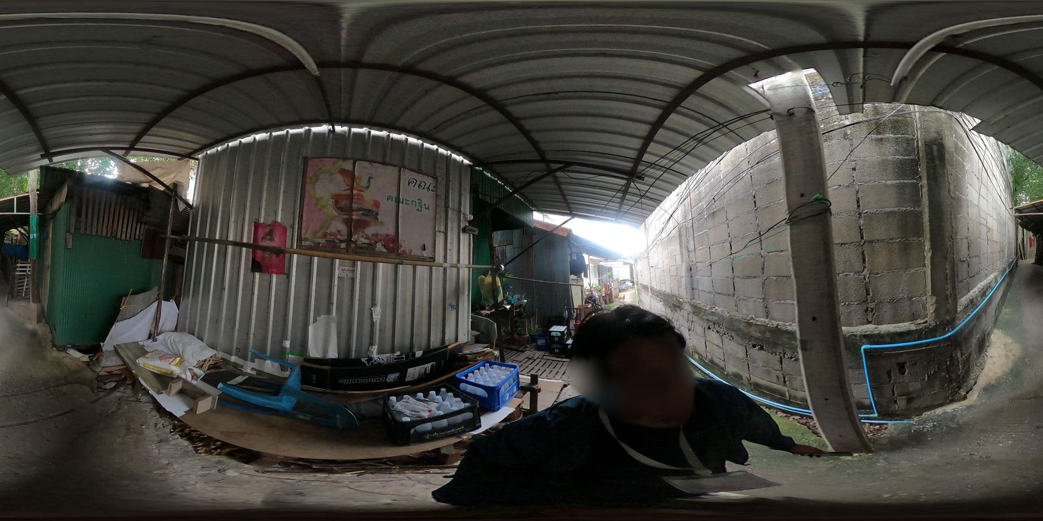 Street view near Baan Aoulaban Hostel, Chiang Mai — © SoT (CC BY-SA · Mapillary)