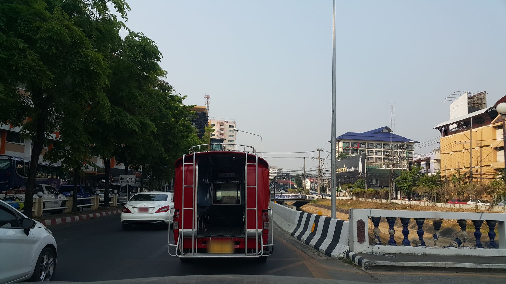 Street view near Chiangmai Massage Parlor, Chiang Mai — © jrcarlsen (CC BY-SA · Mapillary)