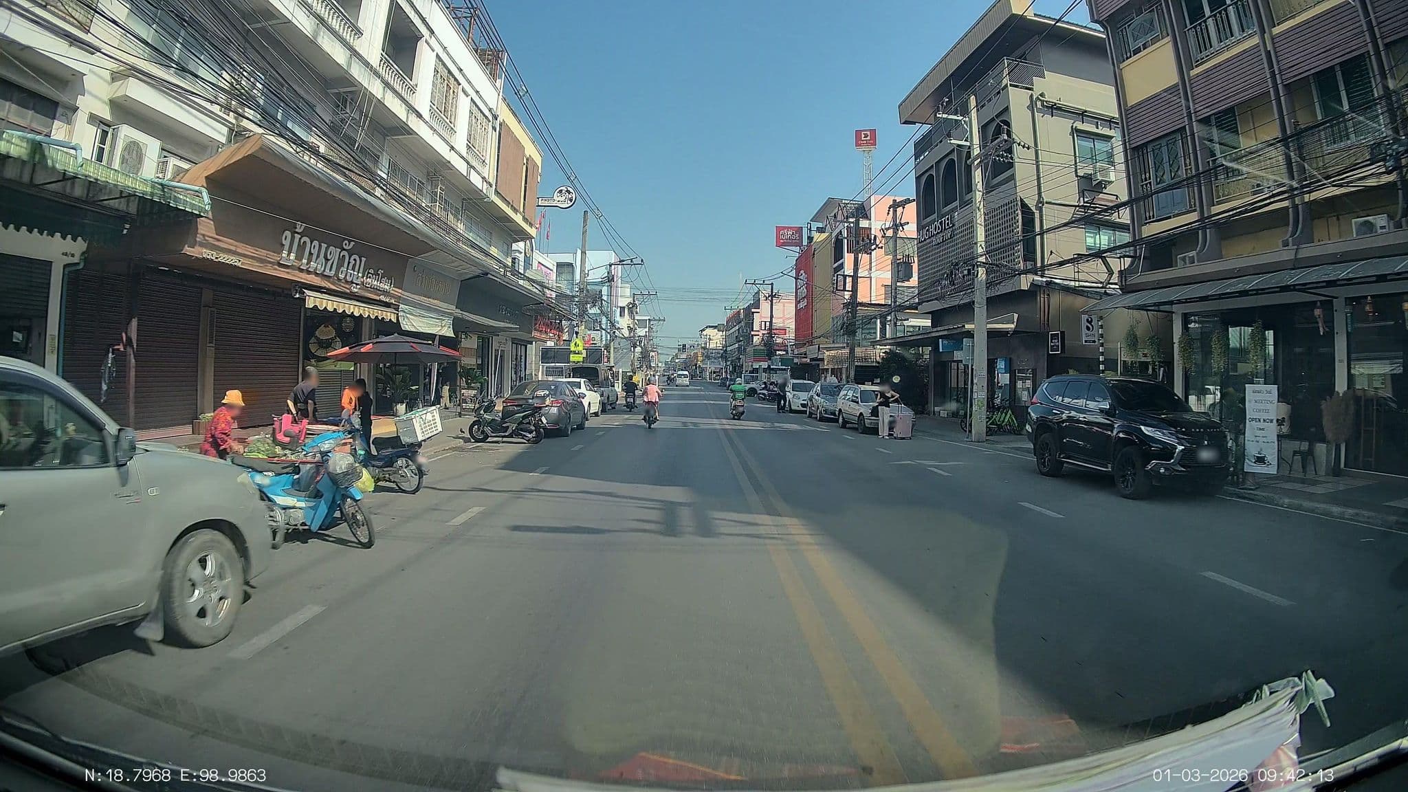 Street view near Chungphuak Boutique House, Chiang Mai — © ThailandCambodia (CC BY-SA · Mapillary)