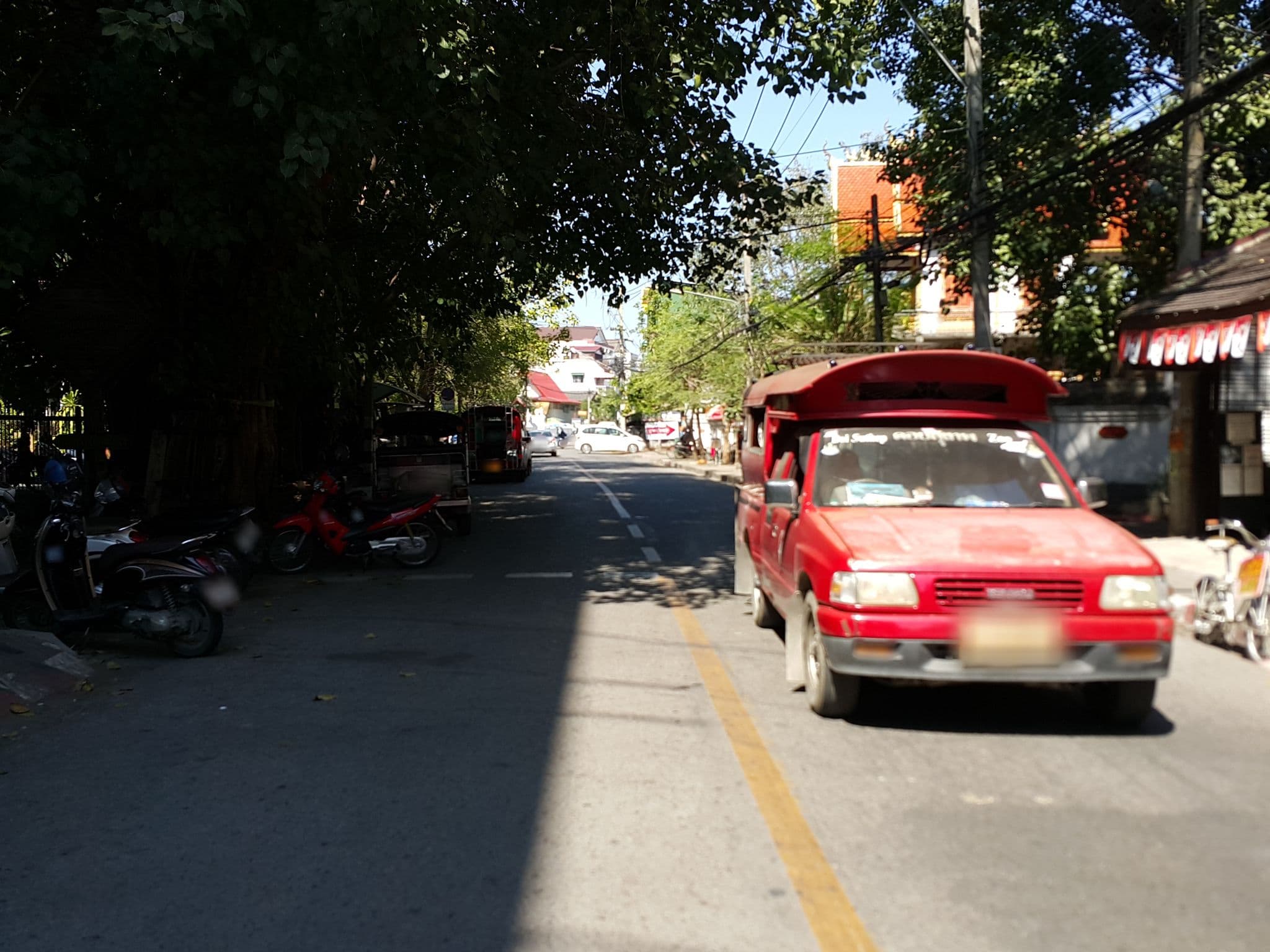 Street view near F3A @Nhouse, Chiang Mai — © jrcarlsen (CC BY-SA · Mapillary)