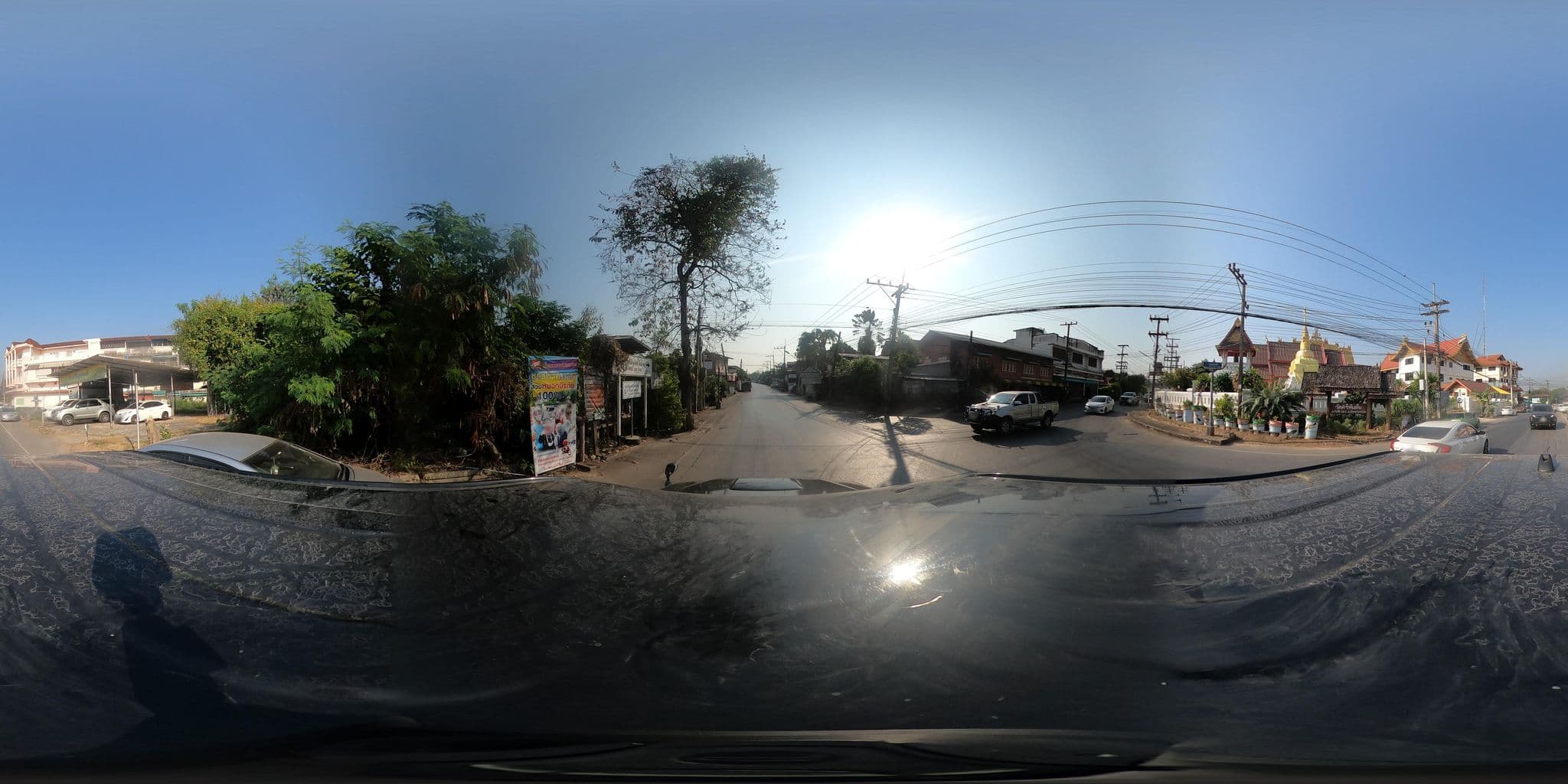 Street view near ลุงหนึ่งโฮมสเตย์ ที่พักน่านในเมือง, Nan — © SoT (CC BY-SA · Mapillary)
