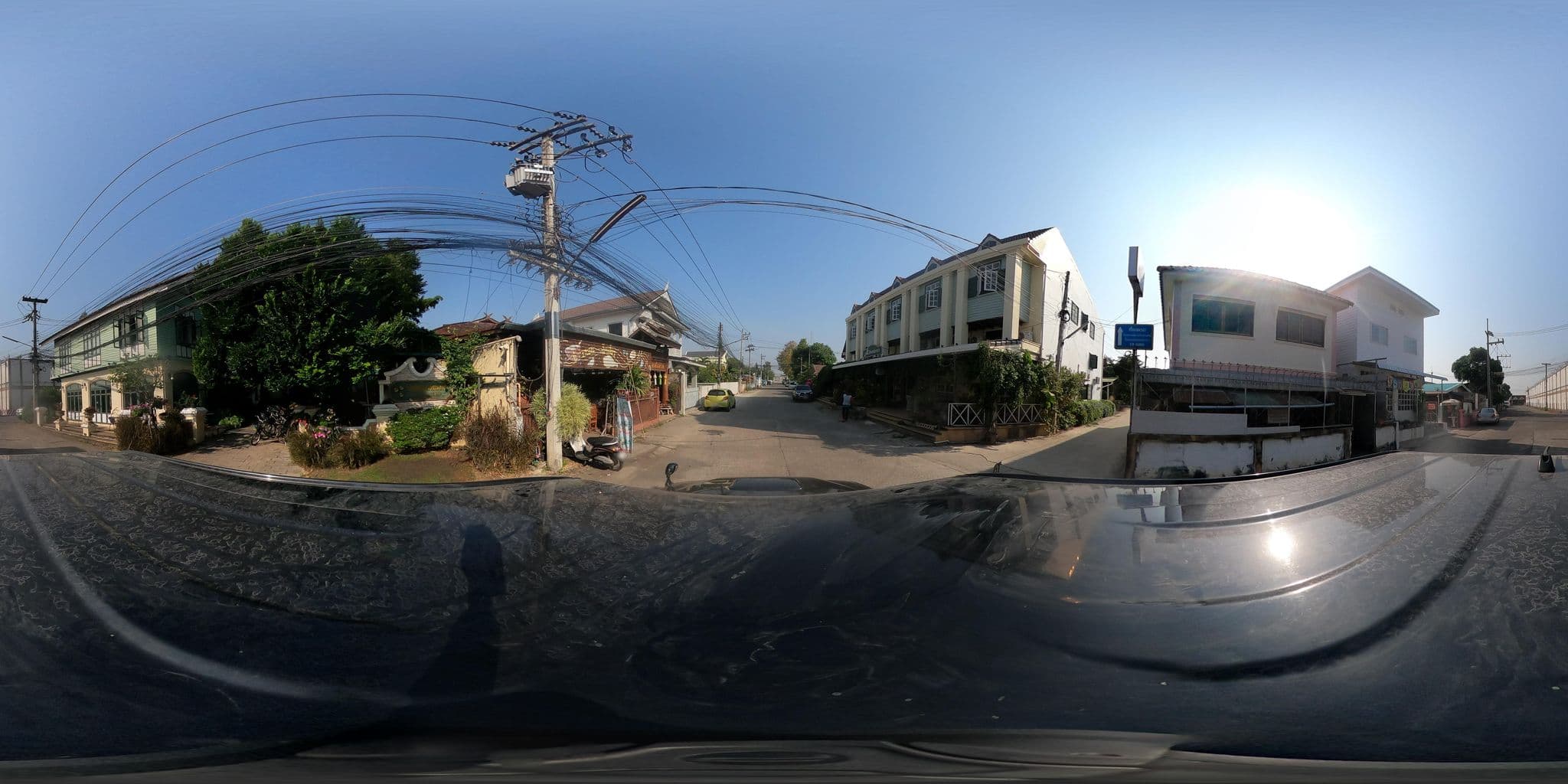 Street view near โรงแรมมินทร์ธารา •Mintara Hotel Nan•, Nan — © SoT (CC BY-SA · Mapillary)