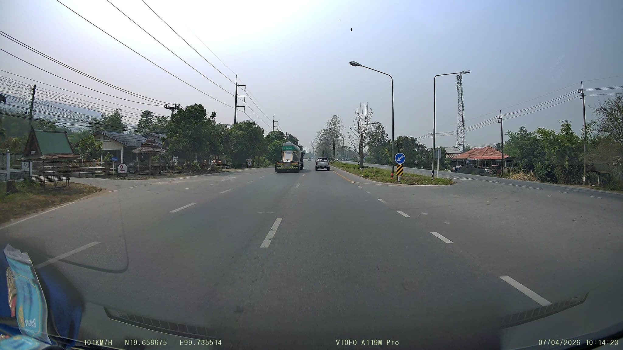 Street view near เฮือนแสงคำ, Chiang Rai — © ThailandCambodia (CC BY-SA · Mapillary)