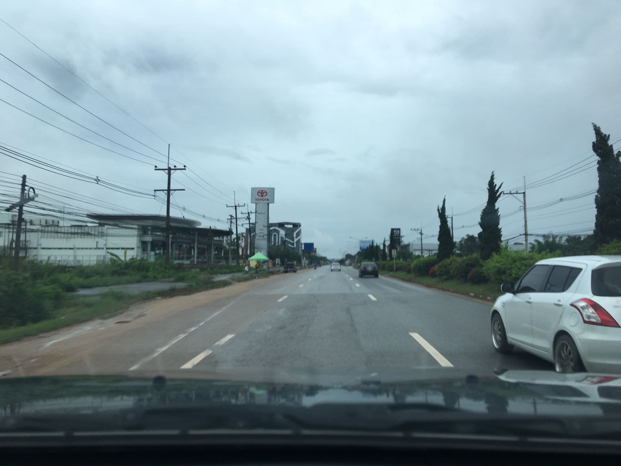 Street view near โรงแรมนันทชัย อินน์, Chiang Rai — © wapriz (CC BY-SA · Mapillary)