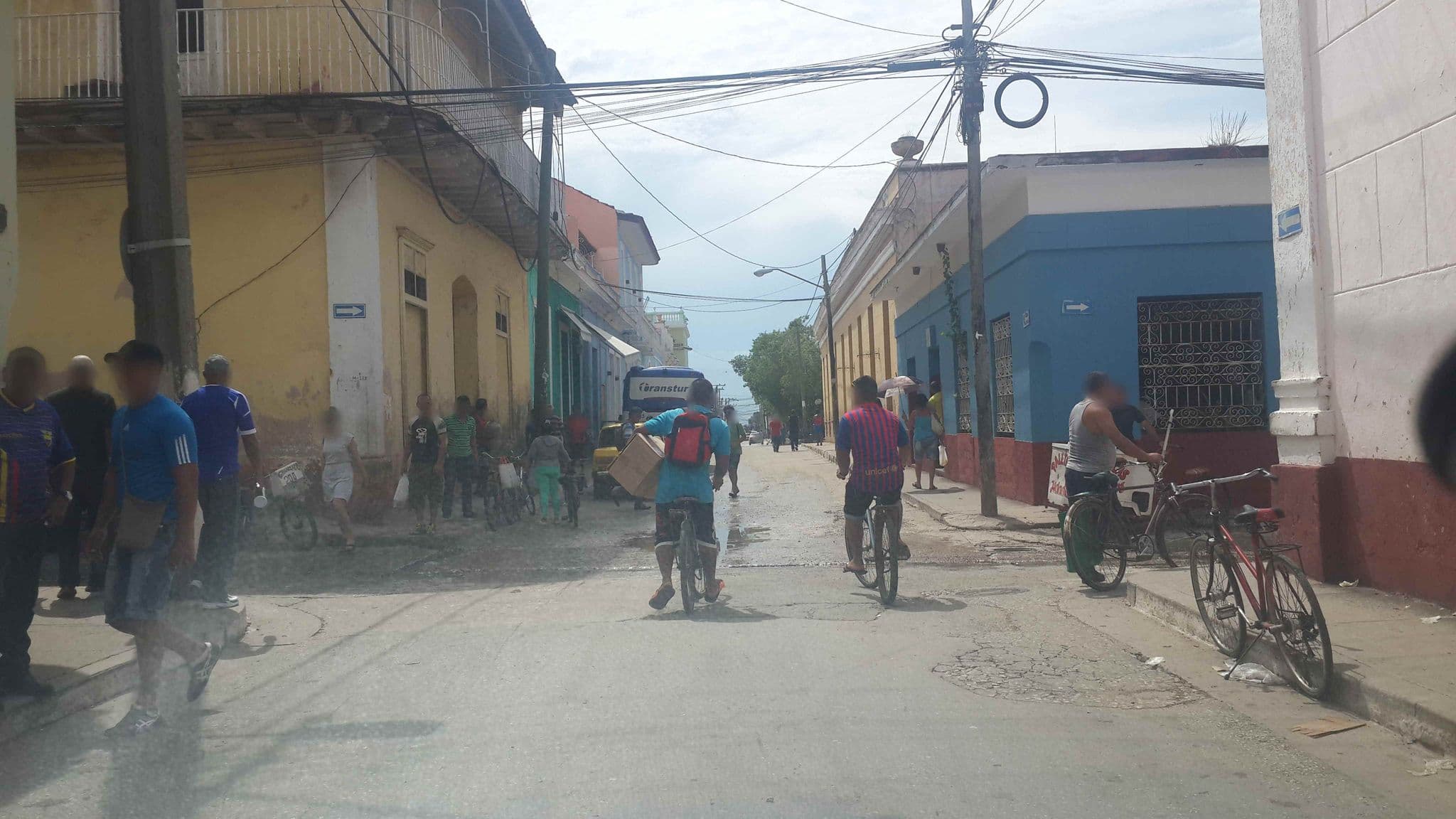 Street view near Hostal Daysee, Trinidad