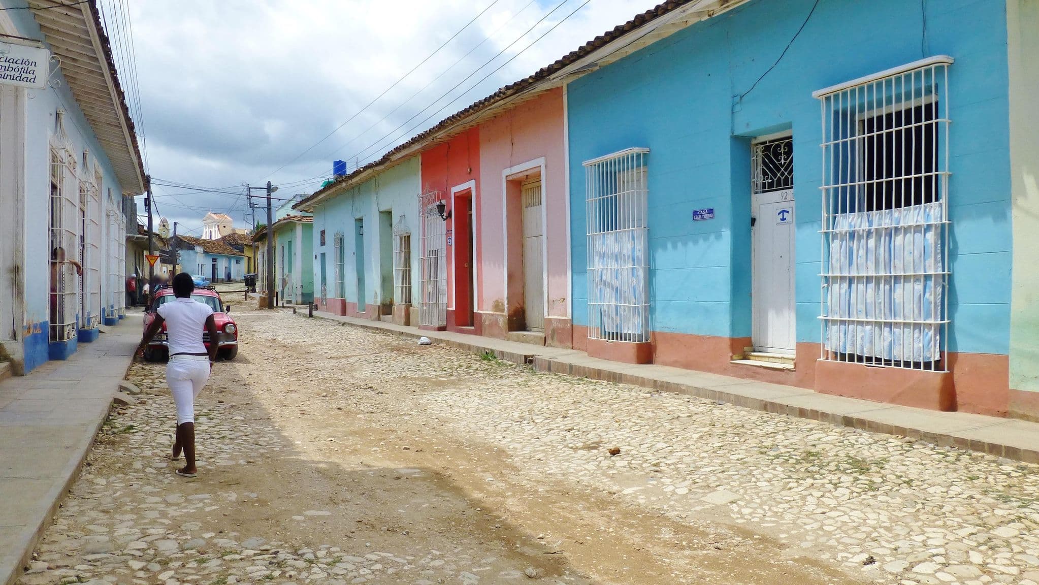 Street view near Casa Orbea, Trinidad