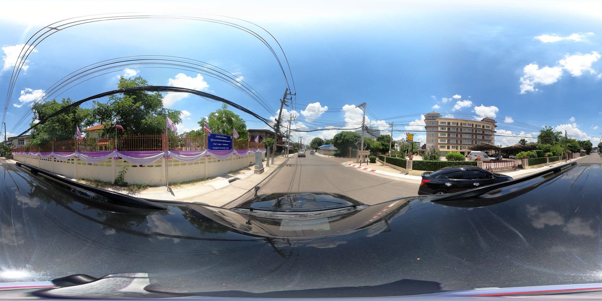 Street view near The Rim Riverside Hotel, Nong Khai — © nuttawutbunta (CC BY-SA · Mapillary)