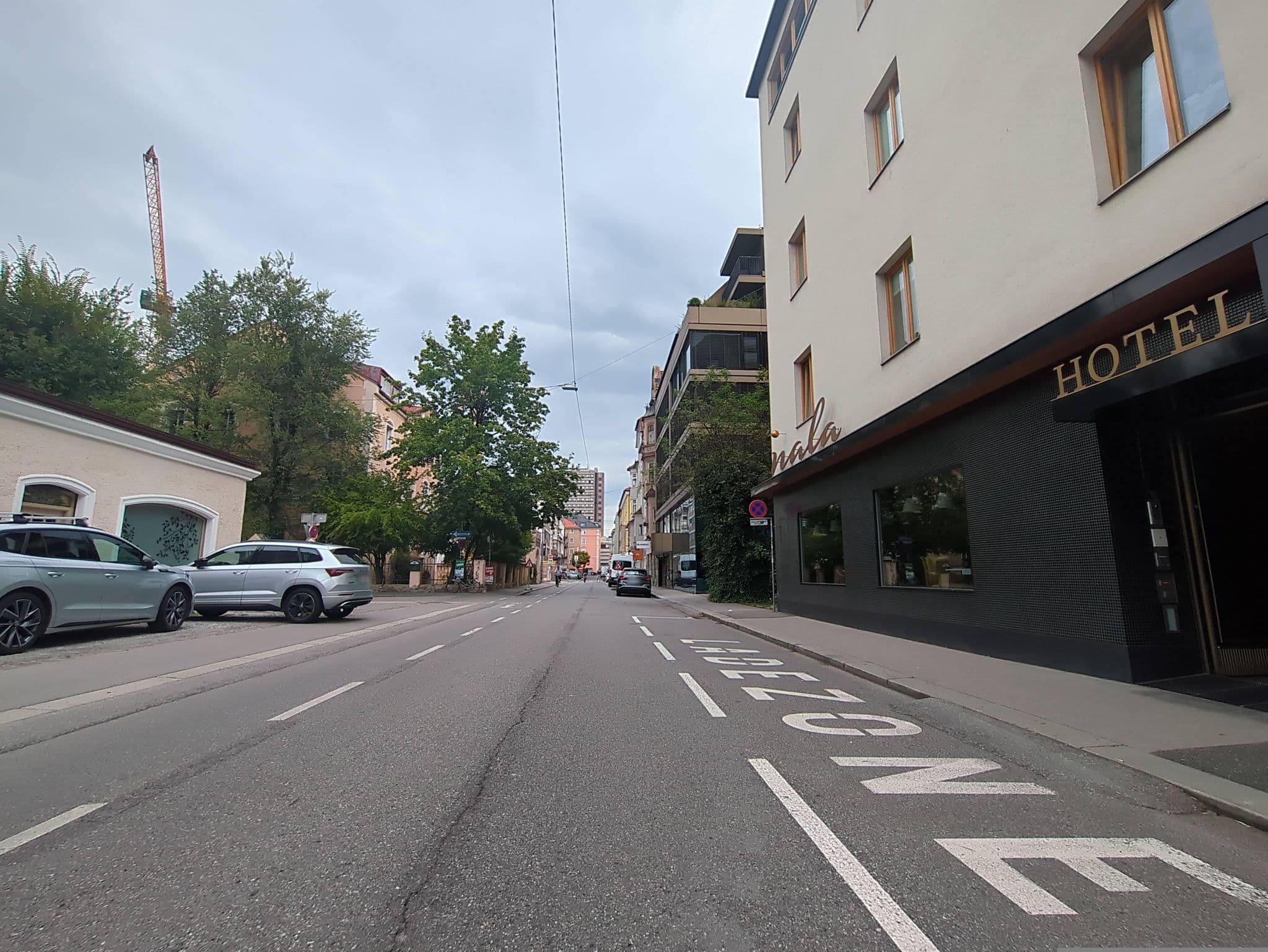 Street view near Nala, Innsbruck — © innsbruck-barrierefrei (CC BY-SA · Mapillary)