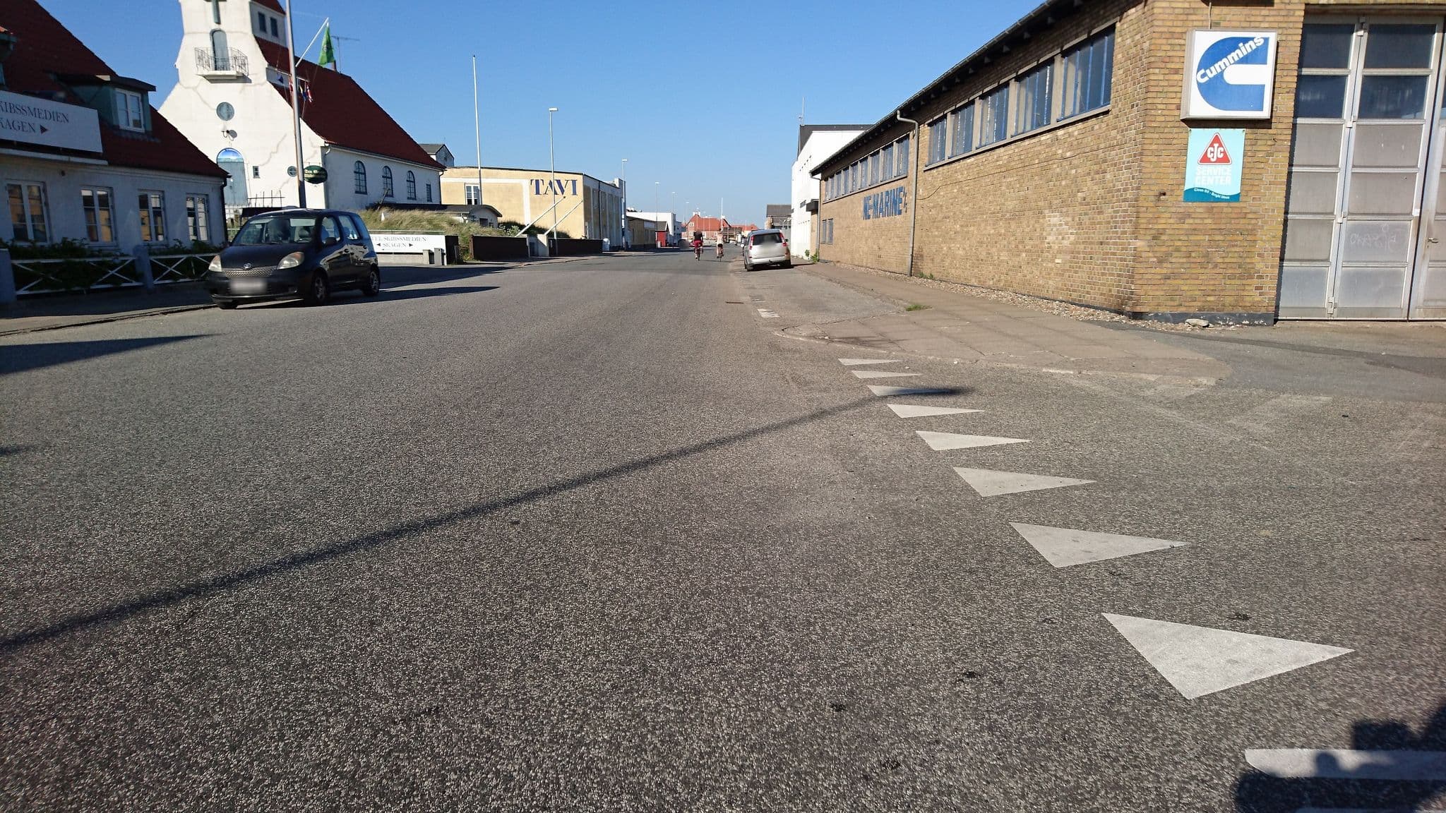 Street view near Hotel Skibssmedien Skagen, Skagen — © stokrenden (CC BY-SA · Mapillary)