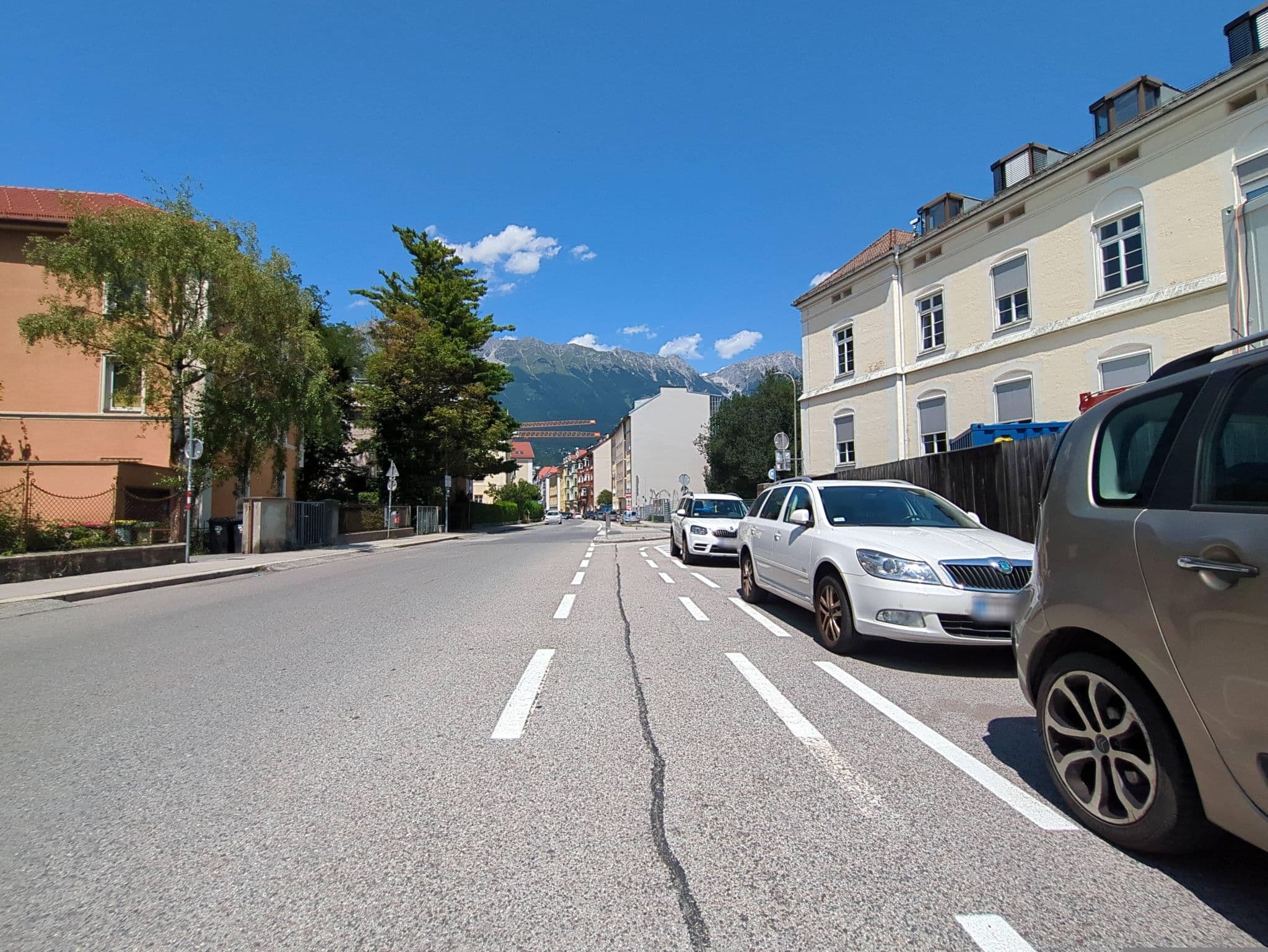 Street view near Blackhome Innsbruck, Innsbruck — © innsbruck-barrierefrei (CC BY-SA · Mapillary)