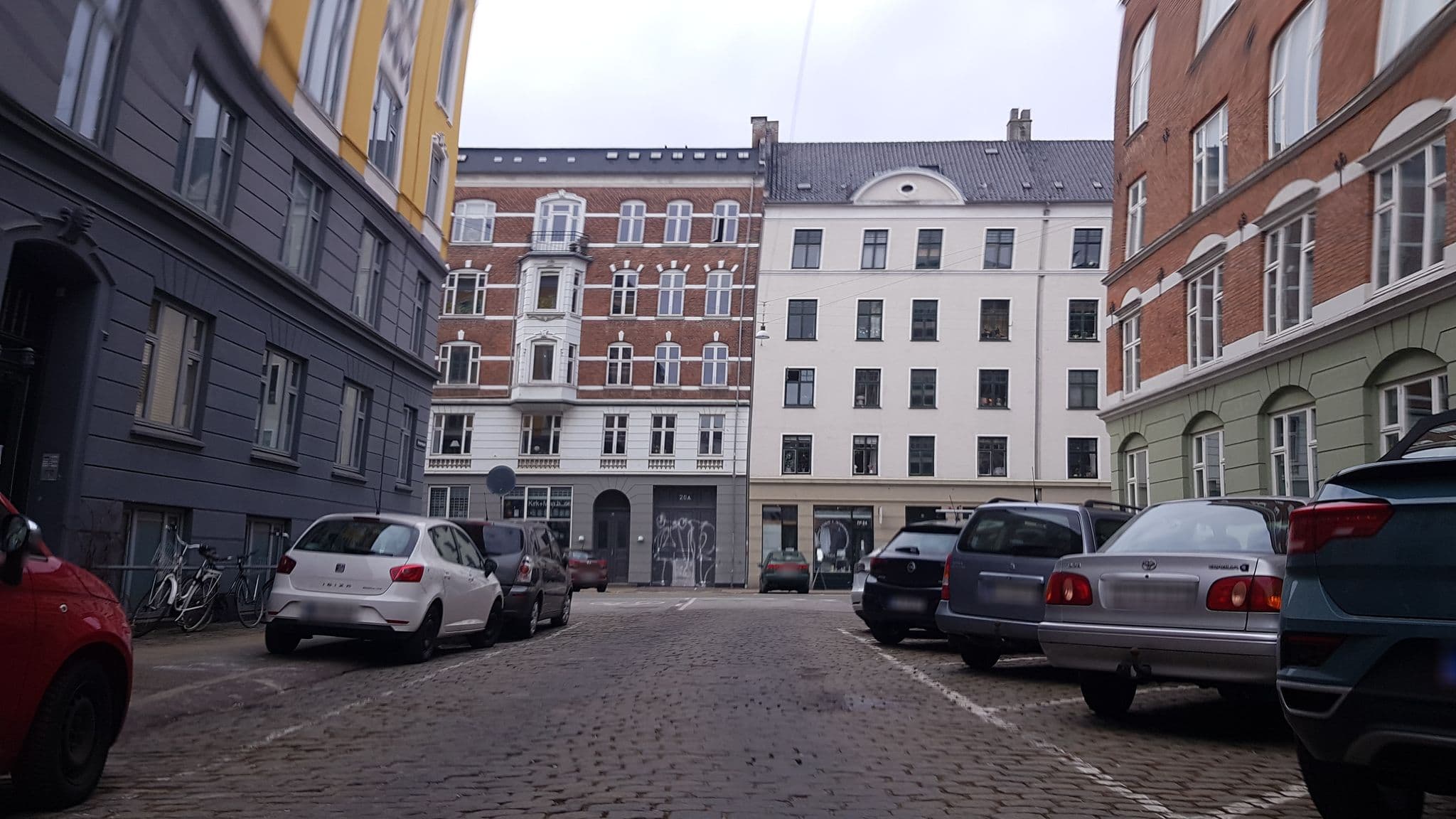Street view near Daugaard Bed & Breakfast, Copenhagen — © elgaard (CC BY-SA · Mapillary)